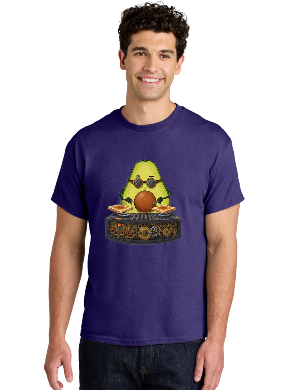 Avocado-Dj-5 Men'S Graphic Tee, 100% Cotton, Comfortable Casual Summer Wear, Machine Washable, Vintage Camera, Old Camera, Antique Camera, Black Camera, Classic Photography, Photography Equipment, Nostalgic Device, Film Camera, Camera Art Bal741