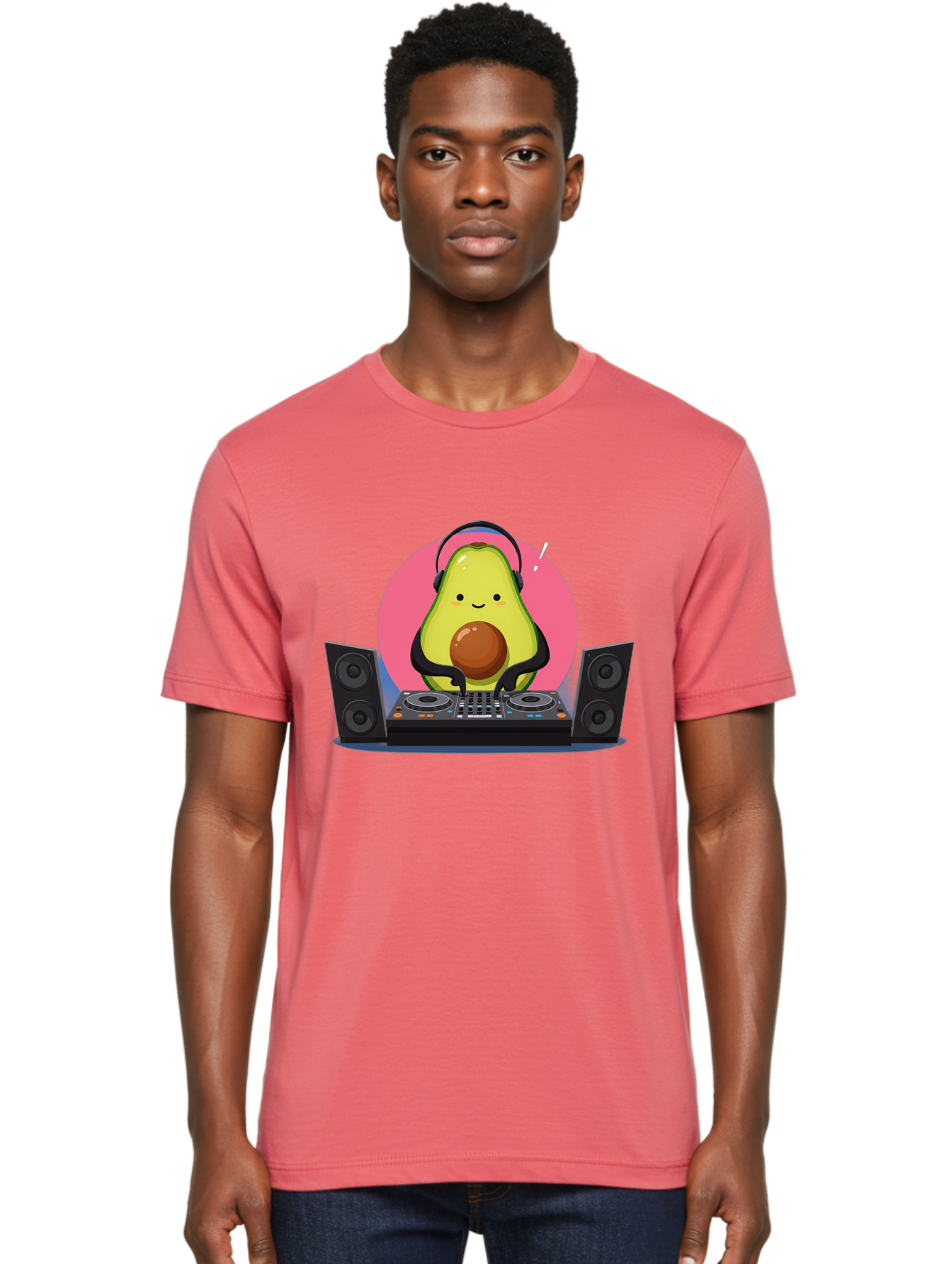 Avocado-Dj Men'S Graphic Tee, 100% Cotton, Comfortable Casual Summer Wear, Machine Washable, Vintage Camera, Old Camera, Antique Camera, Black Camera, Classic Photography, Photography Equipment, Nostalgic Device, Film Camera, Camera Art Bal742
