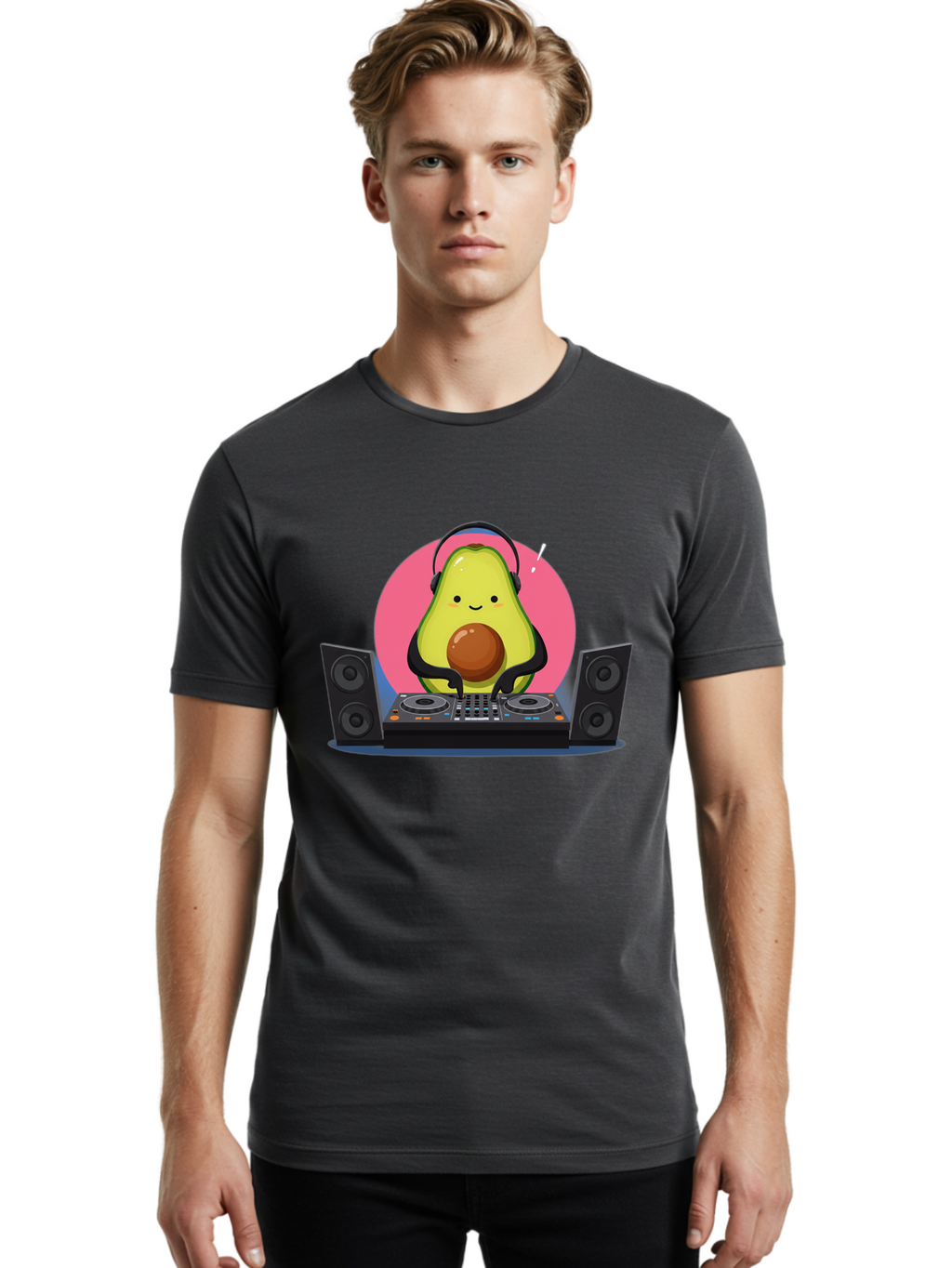 Avocado-Dj Men'S Graphic Tee, 100% Cotton, Comfortable Casual Summer Wear, Machine Washable, Vintage Camera, Old Camera, Antique Camera, Black Camera, Classic Photography, Photography Equipment, Nostalgic Device, Film Camera, Camera Art Bal742