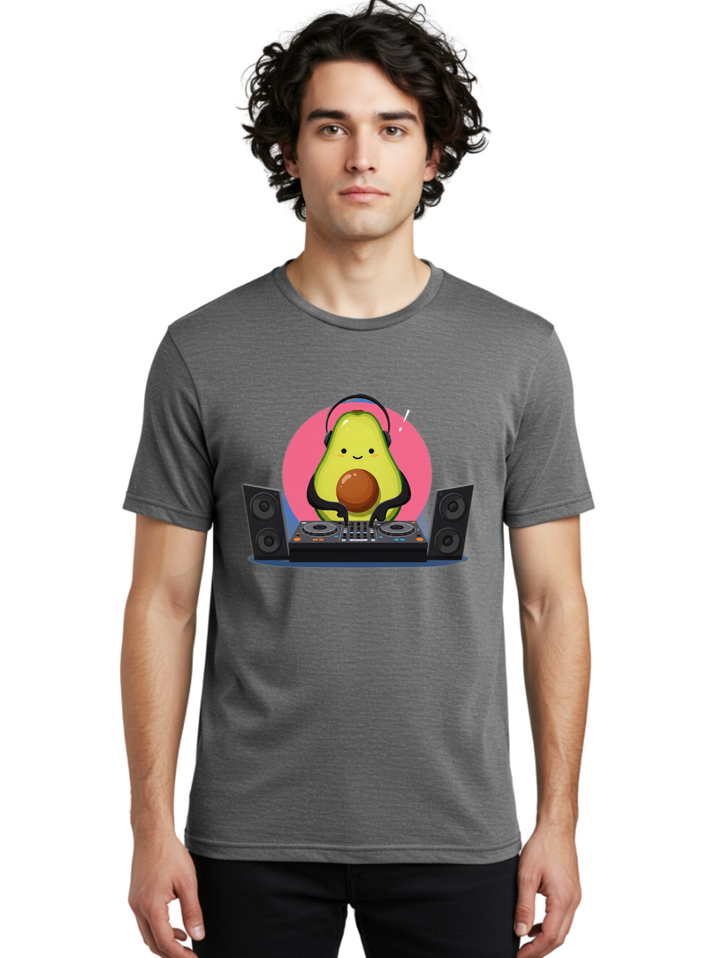 Avocado-Dj Men'S Graphic Tee, 100% Cotton, Comfortable Casual Summer Wear, Machine Washable, Vintage Camera, Old Camera, Antique Camera, Black Camera, Classic Photography, Photography Equipment, Nostalgic Device, Film Camera, Camera Art Bal742