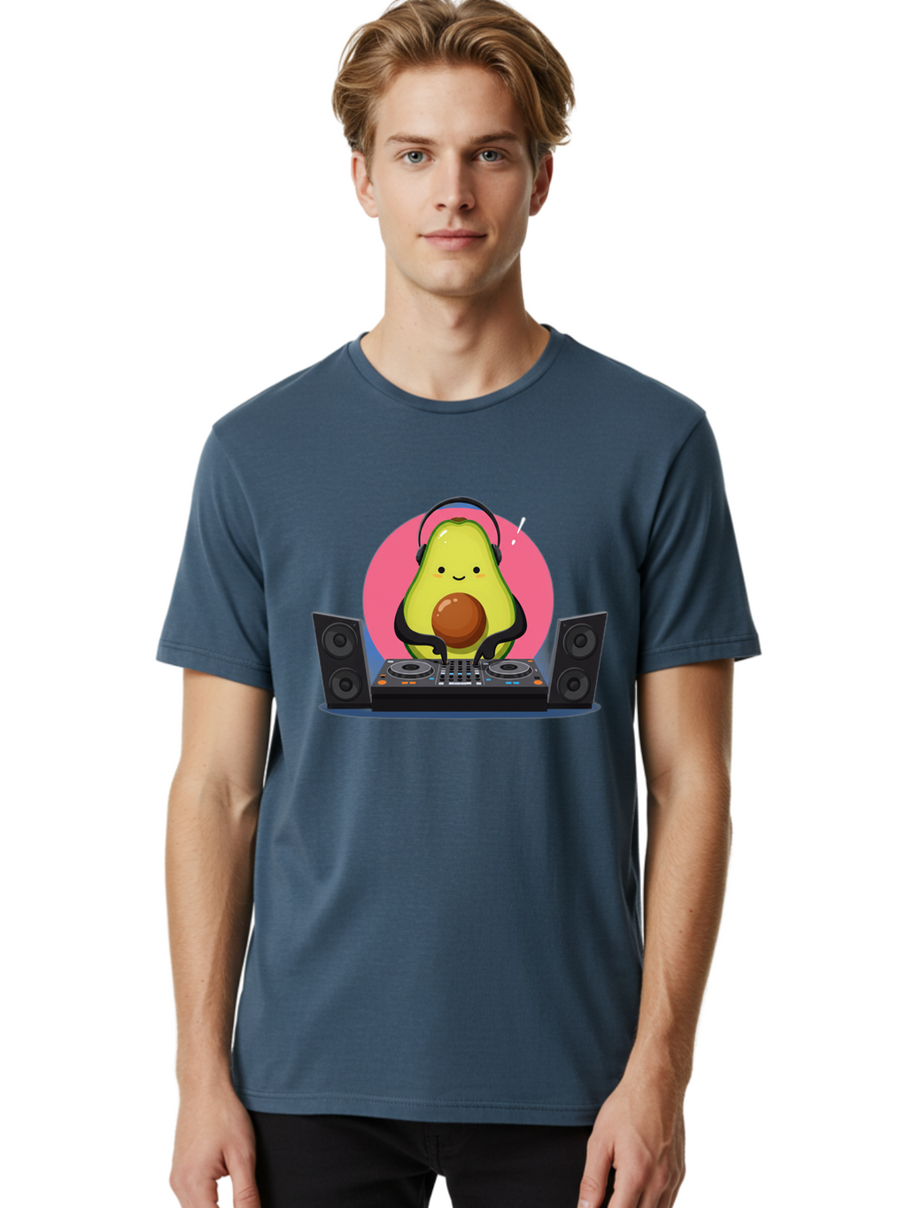 Avocado-Dj Men'S Graphic Tee, 100% Cotton, Comfortable Casual Summer Wear, Machine Washable, Vintage Camera, Old Camera, Antique Camera, Black Camera, Classic Photography, Photography Equipment, Nostalgic Device, Film Camera, Camera Art Bal742