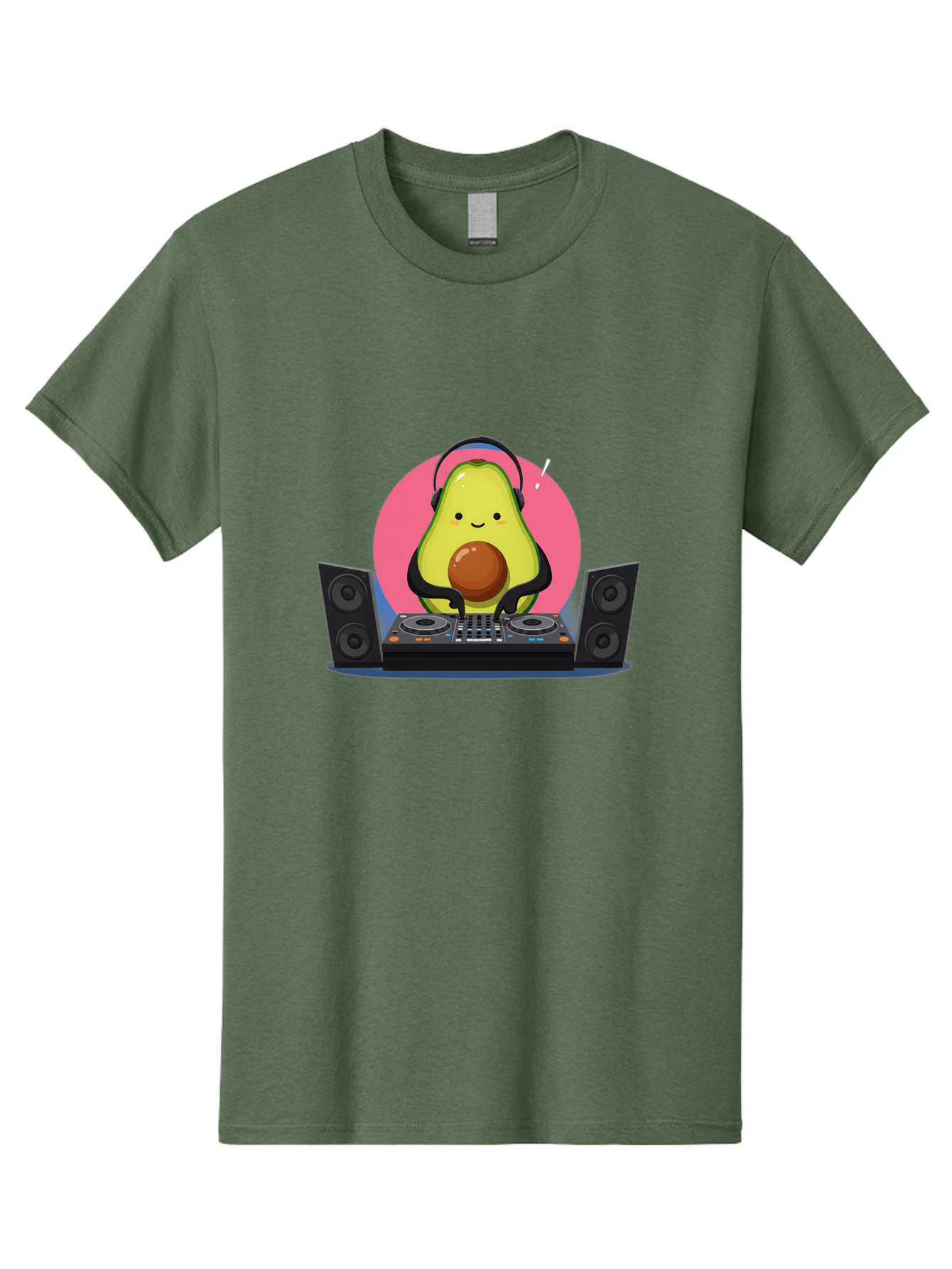 Avocado-Dj Men'S Graphic Tee, 100% Cotton, Comfortable Casual Summer Wear, Machine Washable, Vintage Camera, Old Camera, Antique Camera, Black Camera, Classic Photography, Photography Equipment, Nostalgic Device, Film Camera, Camera Art Bal742