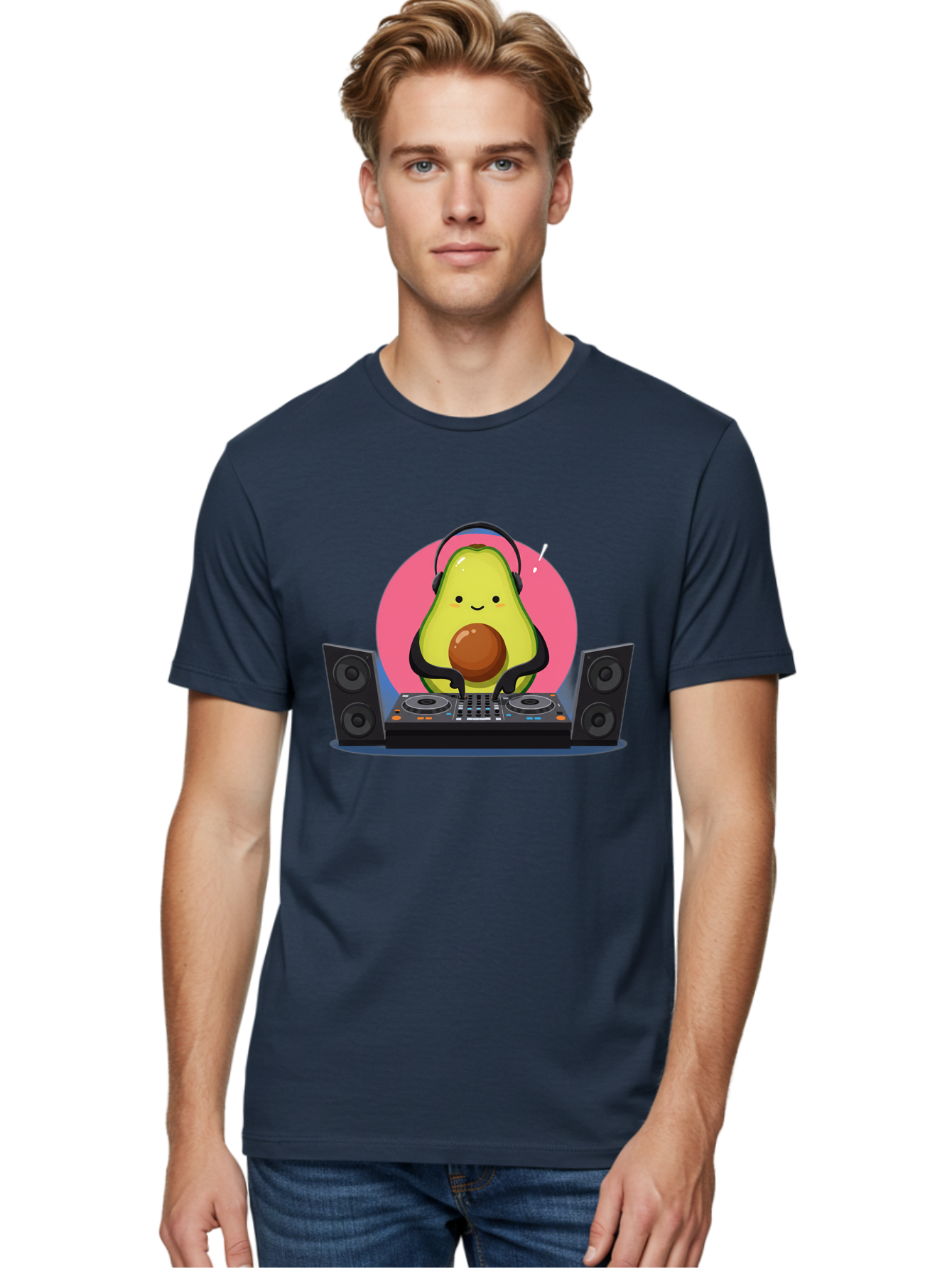 Avocado-Dj Men'S Graphic Tee, 100% Cotton, Comfortable Casual Summer Wear, Machine Washable, Vintage Camera, Old Camera, Antique Camera, Black Camera, Classic Photography, Photography Equipment, Nostalgic Device, Film Camera, Camera Art Bal742