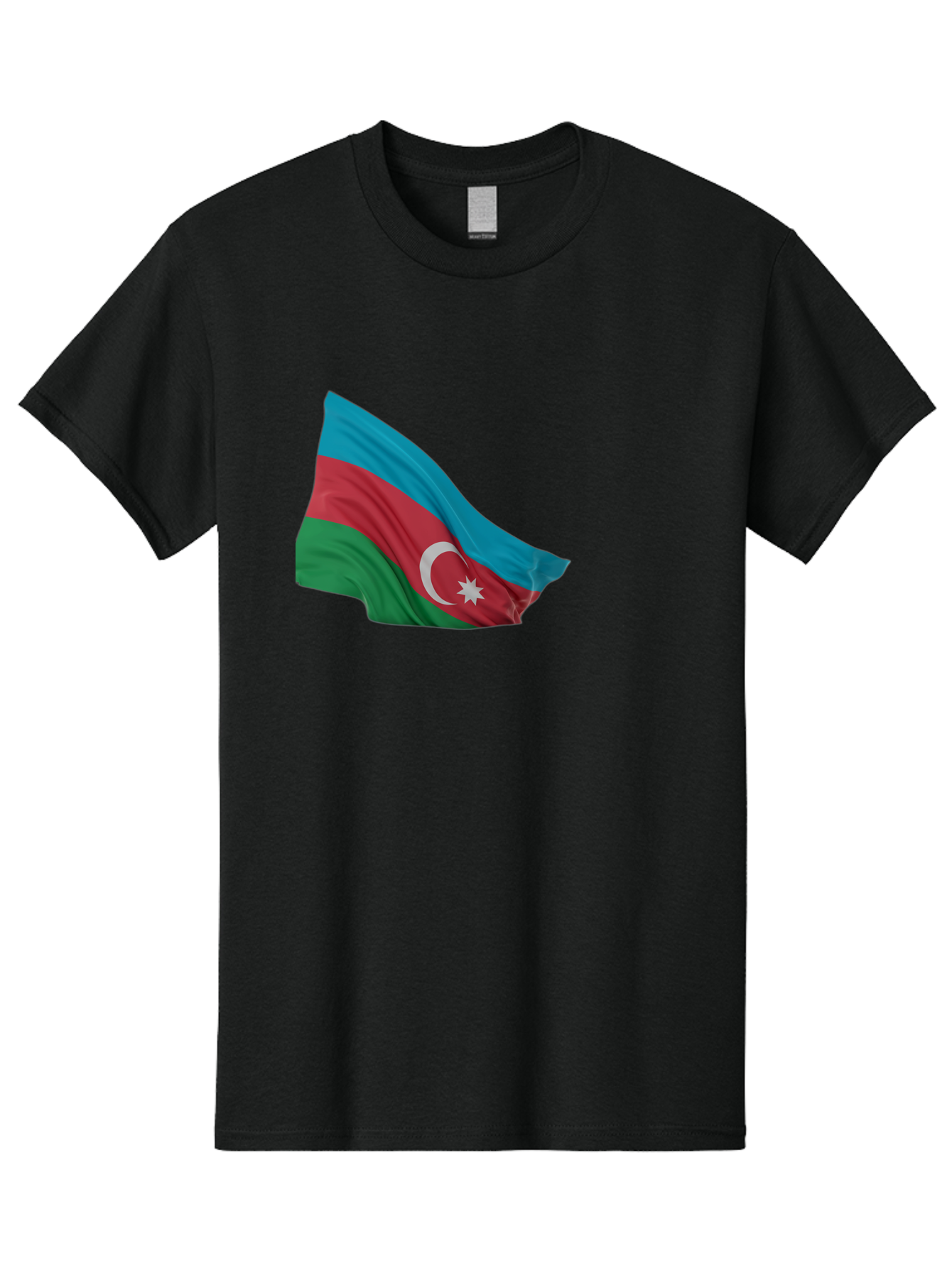 Azerbaijan-Flag Men'S Graphic Tee, 100% Cotton, Comfortable Casual Summer Wear, Machine Washable, Vintage Camera, Old Camera, Antique Camera, Black Camera, Classic Photography, Photography Equipment, Nostalgic Device, Film Camera, Camera Art Bal743