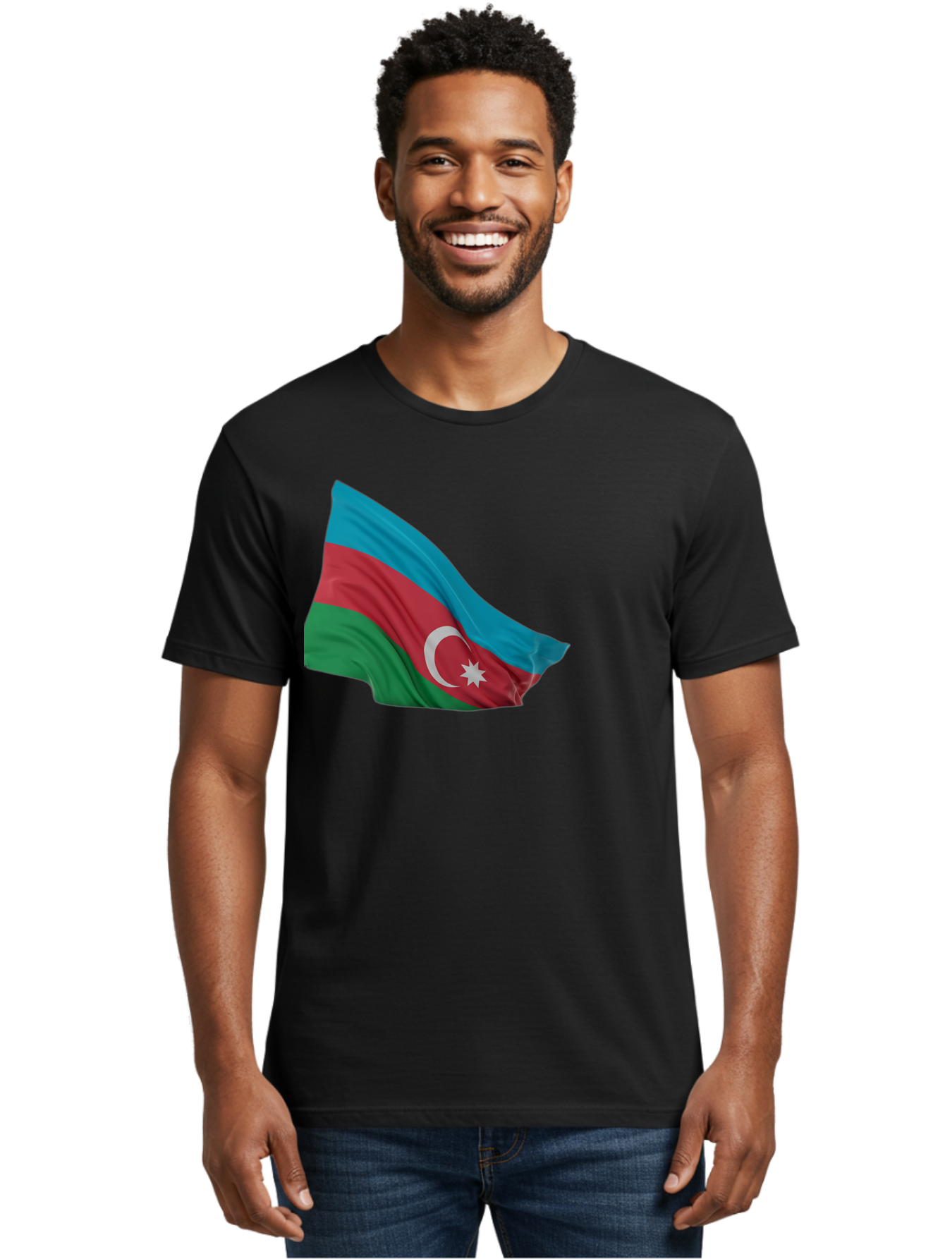 Azerbaijan-Flag Men'S Graphic Tee, 100% Cotton, Comfortable Casual Summer Wear, Machine Washable, Vintage Camera, Old Camera, Antique Camera, Black Camera, Classic Photography, Photography Equipment, Nostalgic Device, Film Camera, Camera Art Bal743