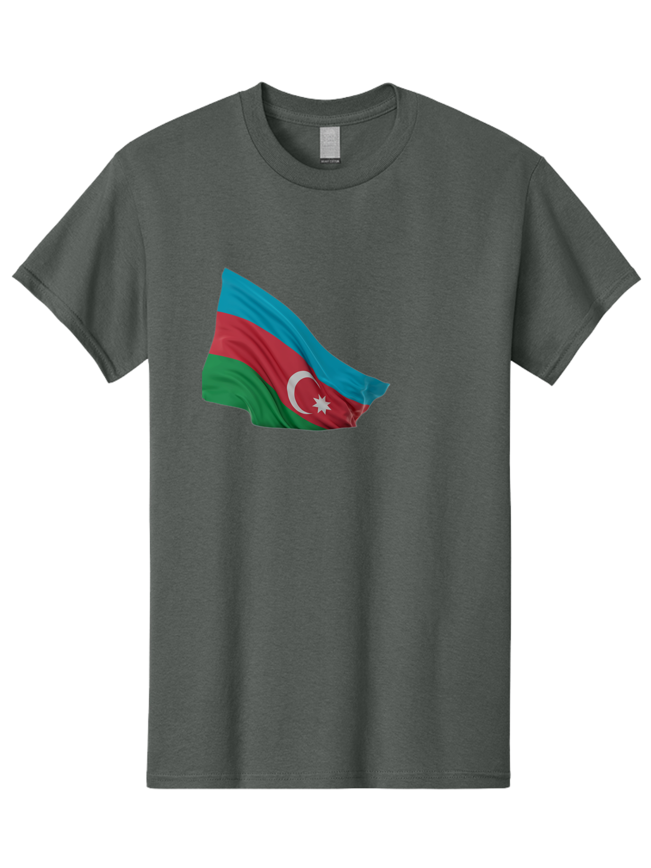 Azerbaijan-Flag Men'S Graphic Tee, 100% Cotton, Comfortable Casual Summer Wear, Machine Washable, Vintage Camera, Old Camera, Antique Camera, Black Camera, Classic Photography, Photography Equipment, Nostalgic Device, Film Camera, Camera Art Bal743