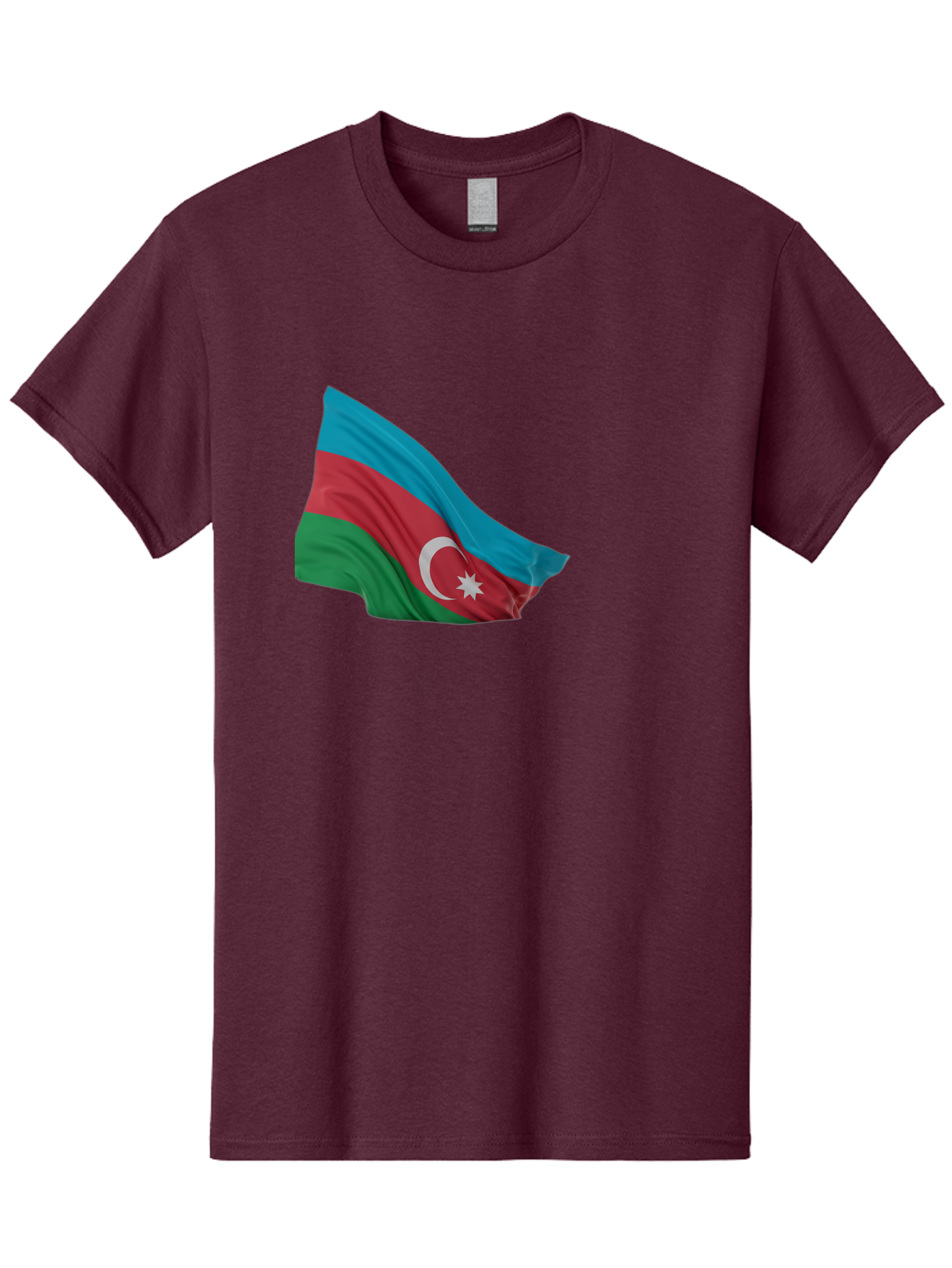 Azerbaijan-Flag Men'S Graphic Tee, 100% Cotton, Comfortable Casual Summer Wear, Machine Washable, Vintage Camera, Old Camera, Antique Camera, Black Camera, Classic Photography, Photography Equipment, Nostalgic Device, Film Camera, Camera Art Bal743