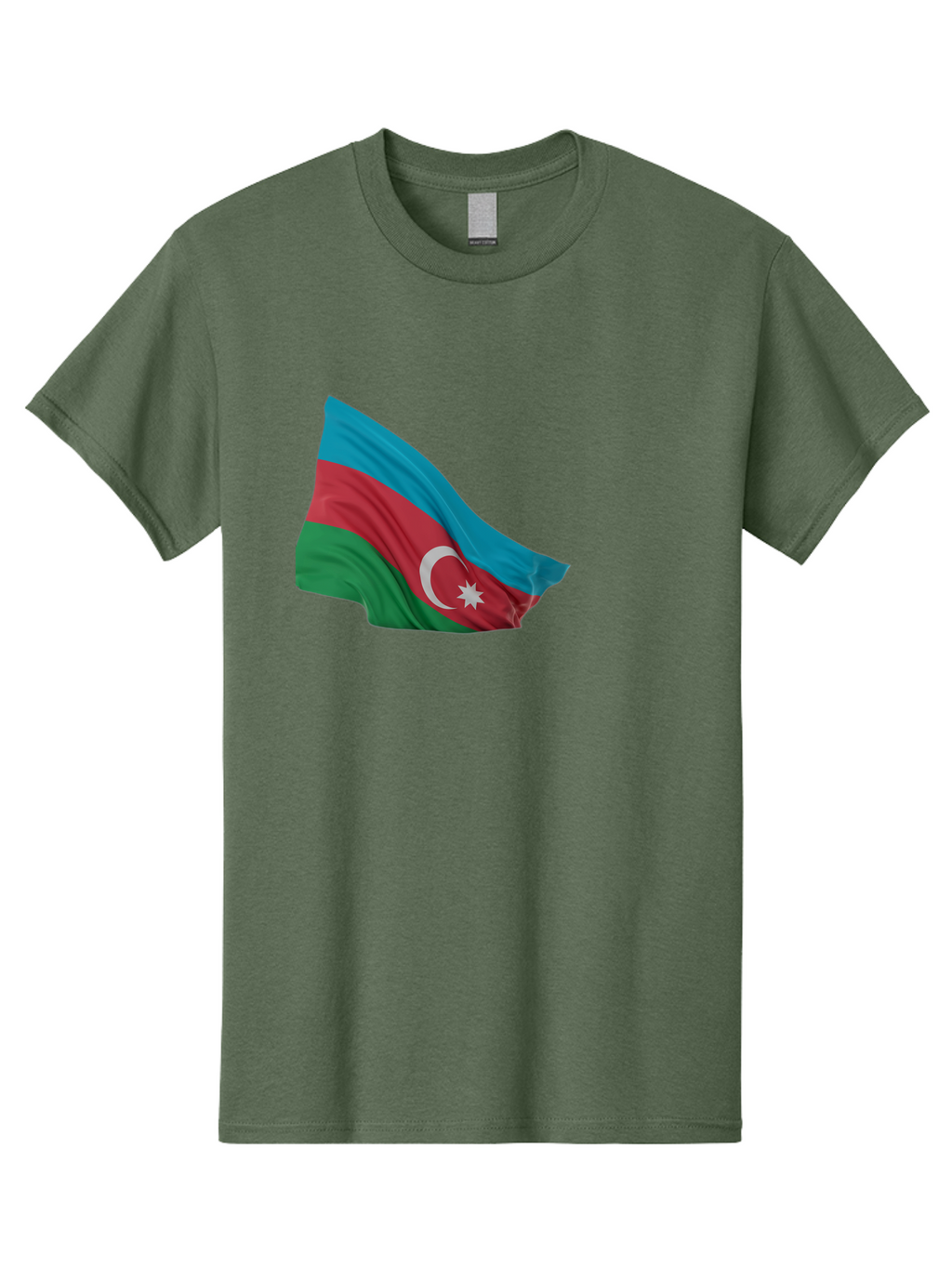 Azerbaijan-Flag Men'S Graphic Tee, 100% Cotton, Comfortable Casual Summer Wear, Machine Washable, Vintage Camera, Old Camera, Antique Camera, Black Camera, Classic Photography, Photography Equipment, Nostalgic Device, Film Camera, Camera Art Bal743