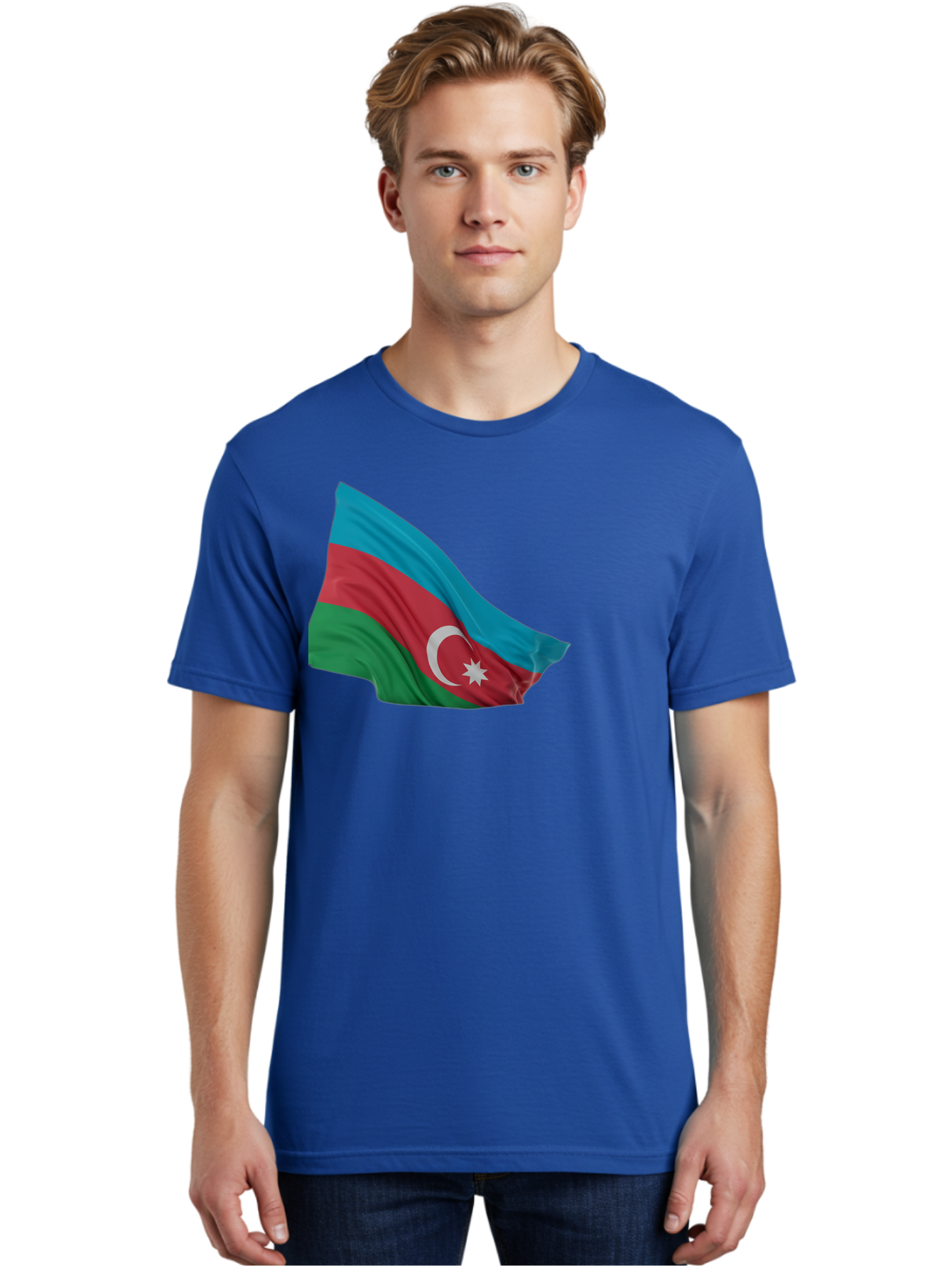 Azerbaijan-Flag Men'S Graphic Tee, 100% Cotton, Comfortable Casual Summer Wear, Machine Washable, Vintage Camera, Old Camera, Antique Camera, Black Camera, Classic Photography, Photography Equipment, Nostalgic Device, Film Camera, Camera Art Bal743