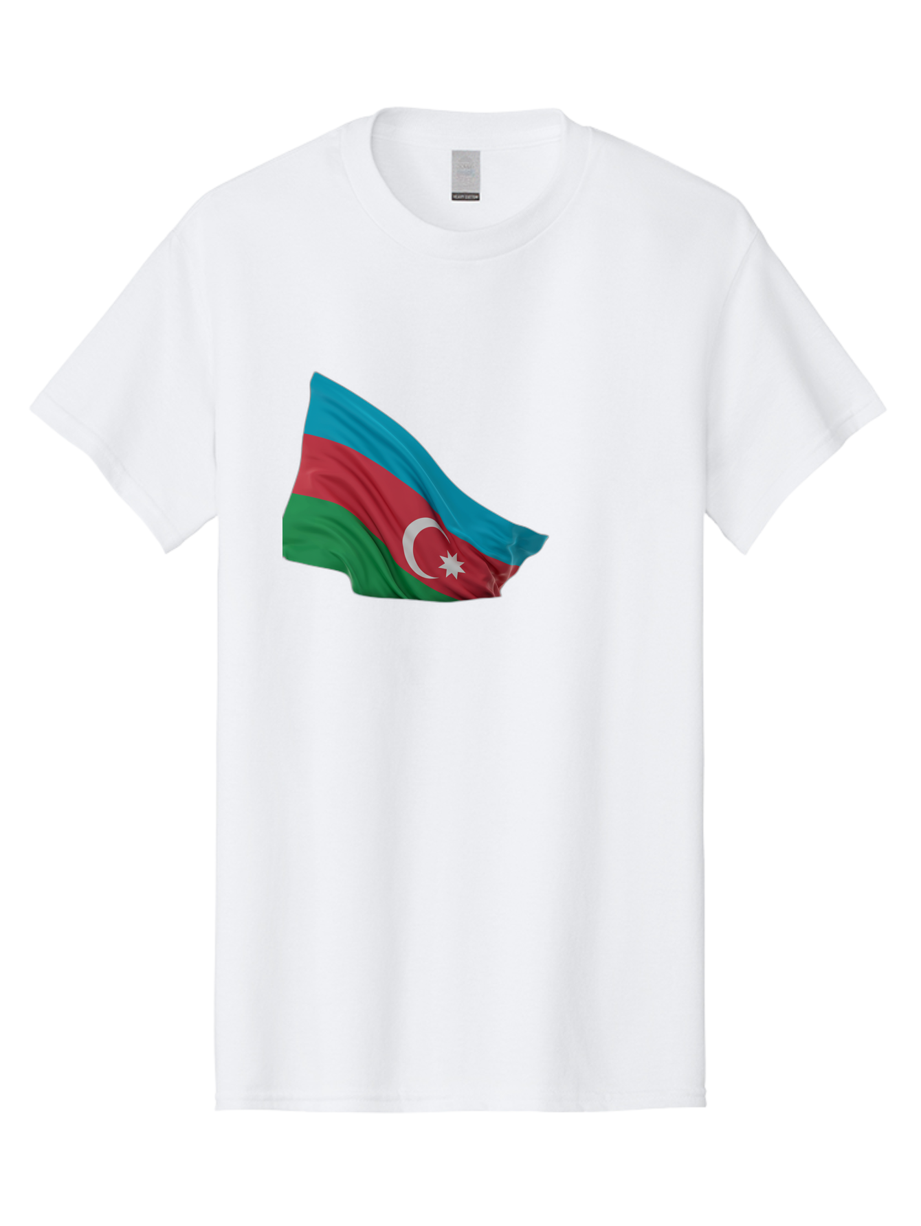 Azerbaijan-Flag Men'S Graphic Tee, 100% Cotton, Comfortable Casual Summer Wear, Machine Washable, Vintage Camera, Old Camera, Antique Camera, Black Camera, Classic Photography, Photography Equipment, Nostalgic Device, Film Camera, Camera Art Bal743