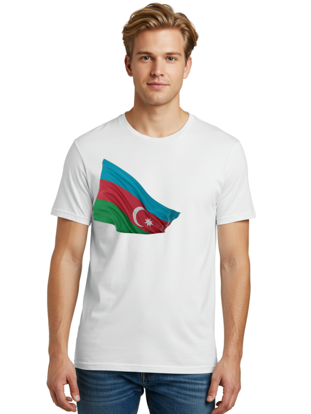 Azerbaijan-Flag Men'S Graphic Tee, 100% Cotton, Comfortable Casual Summer Wear, Machine Washable, Vintage Camera, Old Camera, Antique Camera, Black Camera, Classic Photography, Photography Equipment, Nostalgic Device, Film Camera, Camera Art Bal743