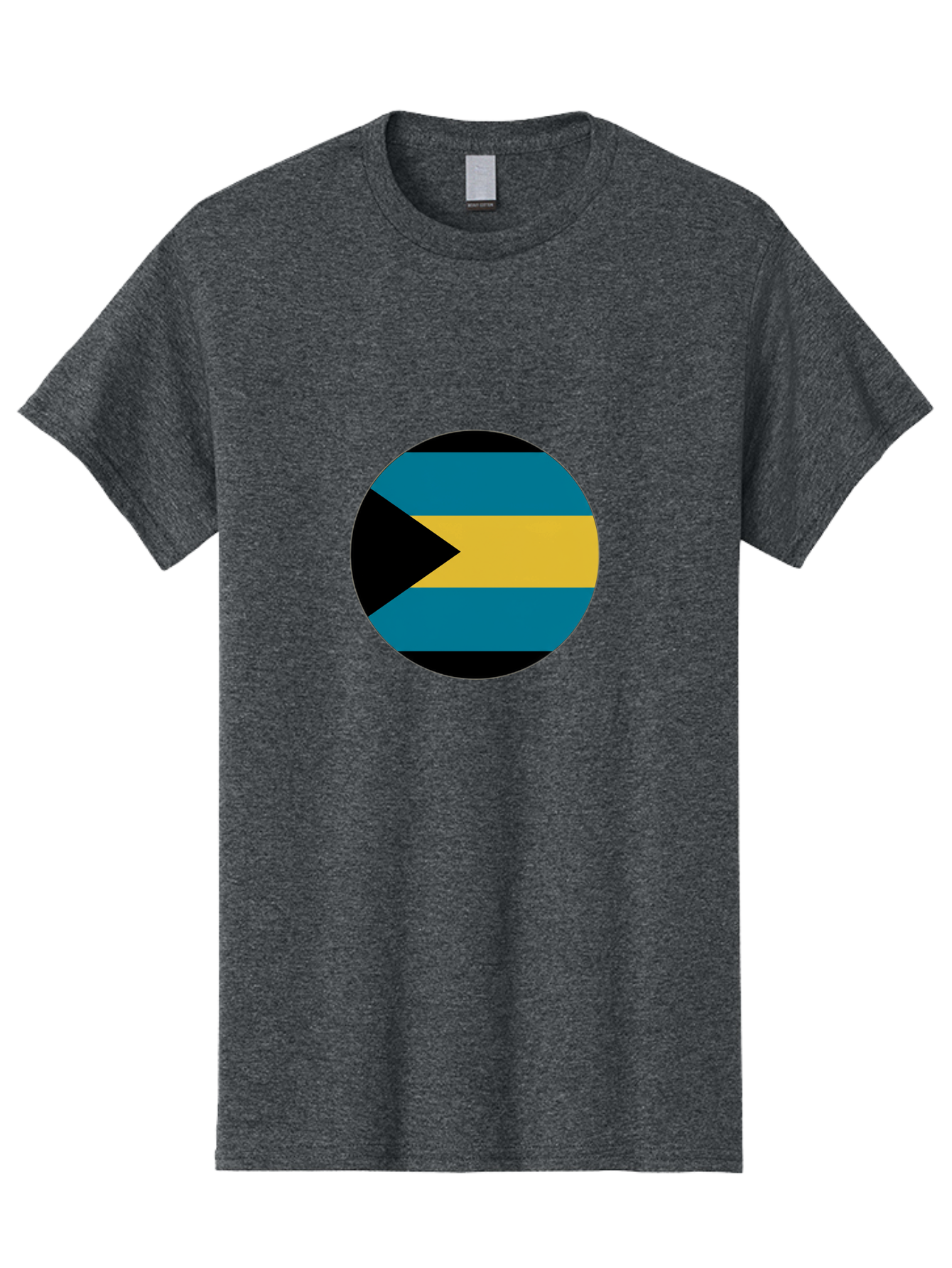 Bahamas-Flag Men'S Graphic Tee, 100% Cotton, Comfortable Casual Summer Wear, Machine Washable, Vintage Camera, Old Camera, Antique Camera, Black Camera, Classic Photography, Photography Equipment, Nostalgic Device, Film Camera, Camera Art Bal746