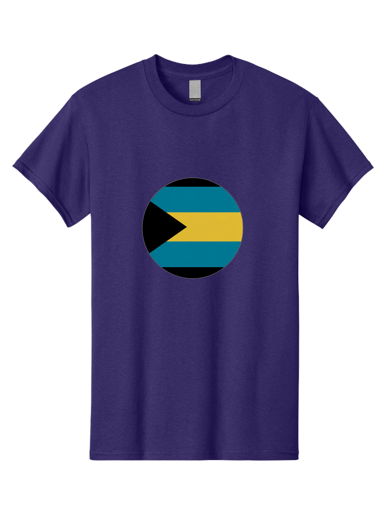 Bahamas-Flag Men'S Graphic Tee, 100% Cotton, Comfortable Casual Summer Wear, Machine Washable, Vintage Camera, Old Camera, Antique Camera, Black Camera, Classic Photography, Photography Equipment, Nostalgic Device, Film Camera, Camera Art Bal746