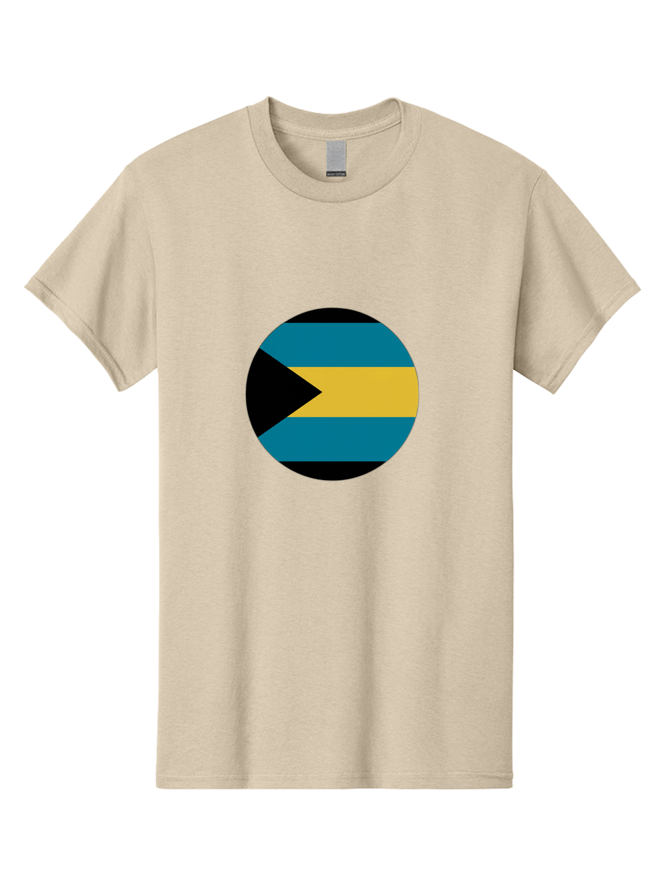 Bahamas-Flag Men'S Graphic Tee, 100% Cotton, Comfortable Casual Summer Wear, Machine Washable, Vintage Camera, Old Camera, Antique Camera, Black Camera, Classic Photography, Photography Equipment, Nostalgic Device, Film Camera, Camera Art Bal746
