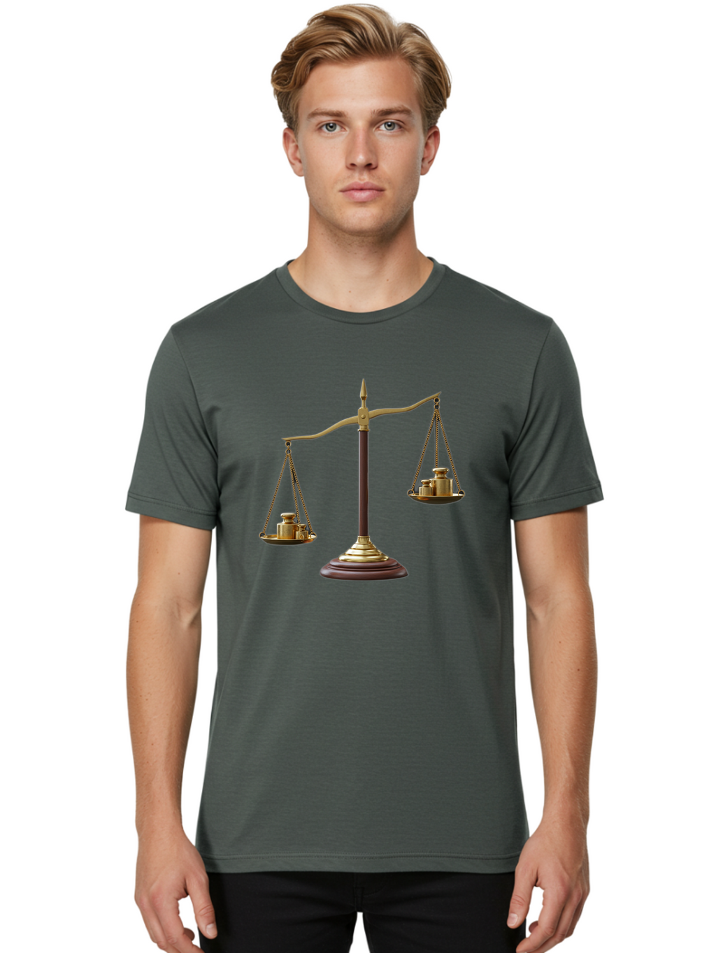 Balance-Scale Men'S Graphic Tee, 100% Cotton, Comfortable Casual Summer Wear, Machine Washable, Vintage Camera, Old Camera, Antique Camera, Black Camera, Classic Photography, Photography Equipment, Nostalgic Device, Film Camera, Camera Art Bal747
