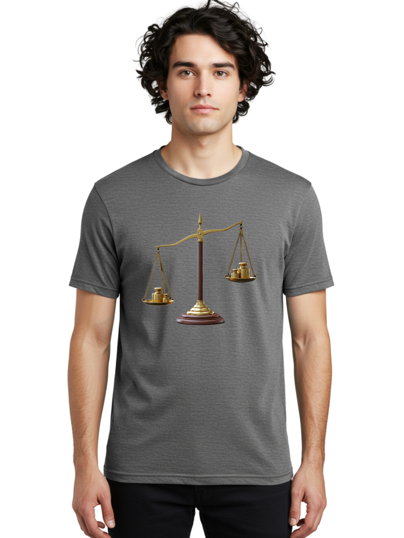 Balance-Scale Men'S Graphic Tee, 100% Cotton, Comfortable Casual Summer Wear, Machine Washable, Vintage Camera, Old Camera, Antique Camera, Black Camera, Classic Photography, Photography Equipment, Nostalgic Device, Film Camera, Camera Art Bal747