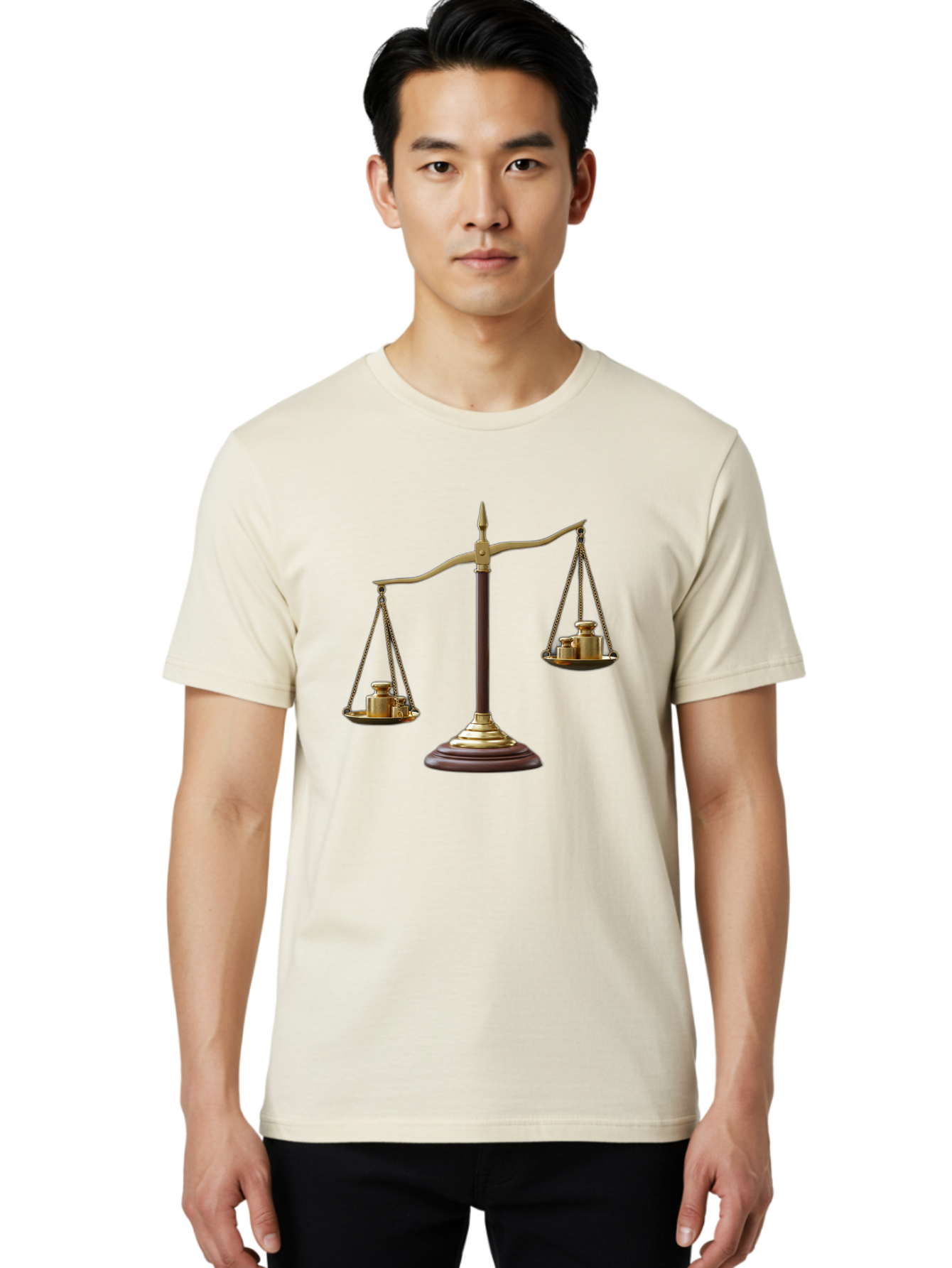 Balance-Scale Men'S Graphic Tee, 100% Cotton, Comfortable Casual Summer Wear, Machine Washable, Vintage Camera, Old Camera, Antique Camera, Black Camera, Classic Photography, Photography Equipment, Nostalgic Device, Film Camera, Camera Art Bal747