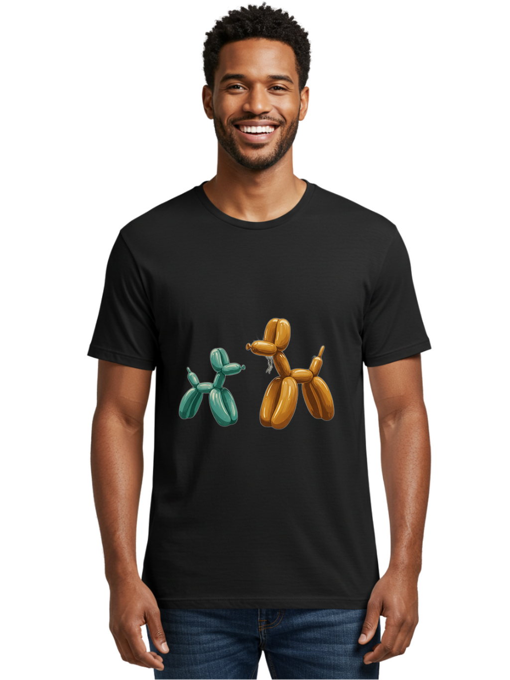 Balloon-Dogs Men'S Graphic Tee, 100% Cotton, Comfortable Casual Summer Wear, Machine Washable, Vintage Camera, Old Camera, Antique Camera, Black Camera, Classic Photography, Photography Equipment, Nostalgic Device, Film Camera, Camera Art Bal749