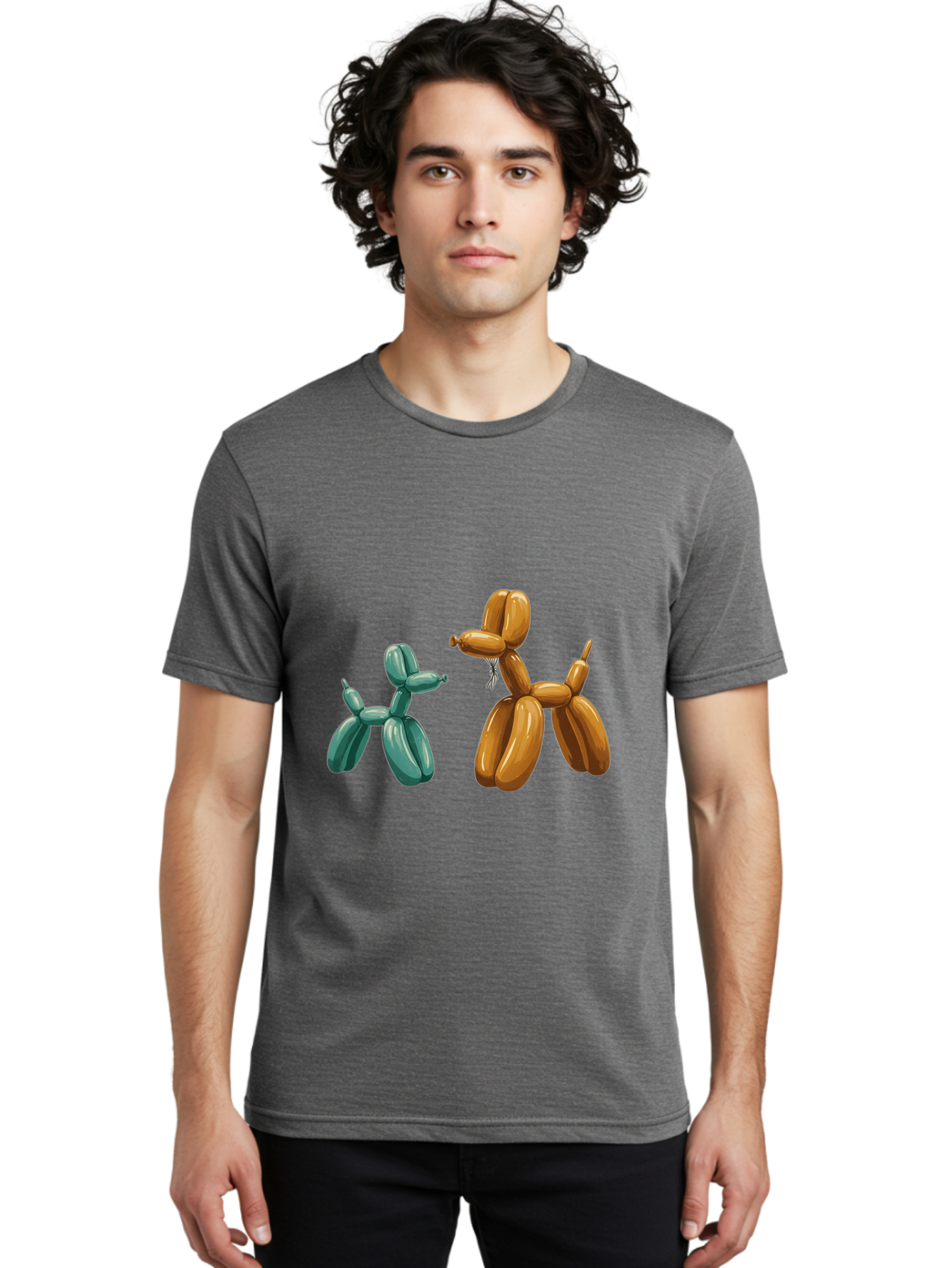 Balloon-Dogs Men'S Graphic Tee, 100% Cotton, Comfortable Casual Summer Wear, Machine Washable, Vintage Camera, Old Camera, Antique Camera, Black Camera, Classic Photography, Photography Equipment, Nostalgic Device, Film Camera, Camera Art Bal749