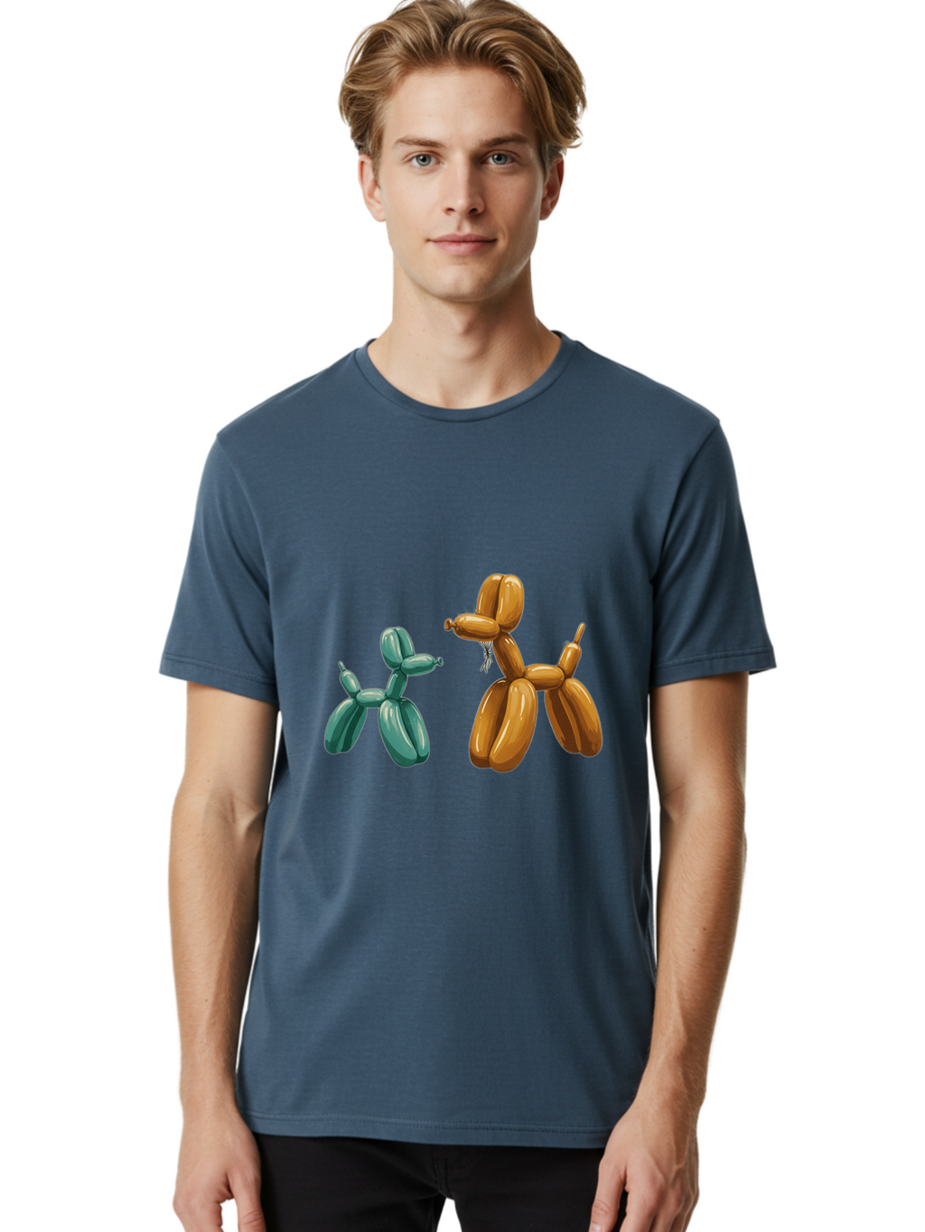 Balloon-Dogs Men'S Graphic Tee, 100% Cotton, Comfortable Casual Summer Wear, Machine Washable, Vintage Camera, Old Camera, Antique Camera, Black Camera, Classic Photography, Photography Equipment, Nostalgic Device, Film Camera, Camera Art Bal749