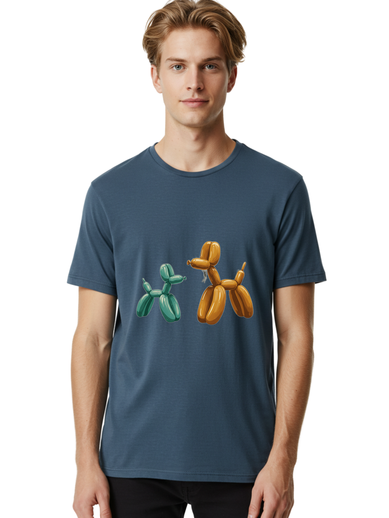 Balloon-Dogs Men'S Graphic Tee, 100% Cotton, Comfortable Casual Summer Wear, Machine Washable, Vintage Camera, Old Camera, Antique Camera, Black Camera, Classic Photography, Photography Equipment, Nostalgic Device, Film Camera, Camera Art Bal749