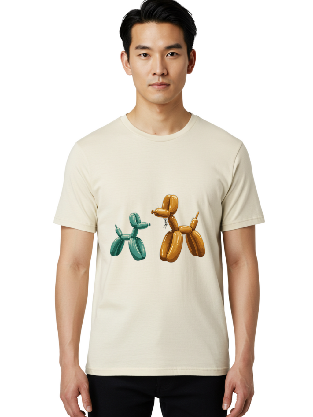 Balloon-Dogs Men'S Graphic Tee, 100% Cotton, Comfortable Casual Summer Wear, Machine Washable, Vintage Camera, Old Camera, Antique Camera, Black Camera, Classic Photography, Photography Equipment, Nostalgic Device, Film Camera, Camera Art Bal749