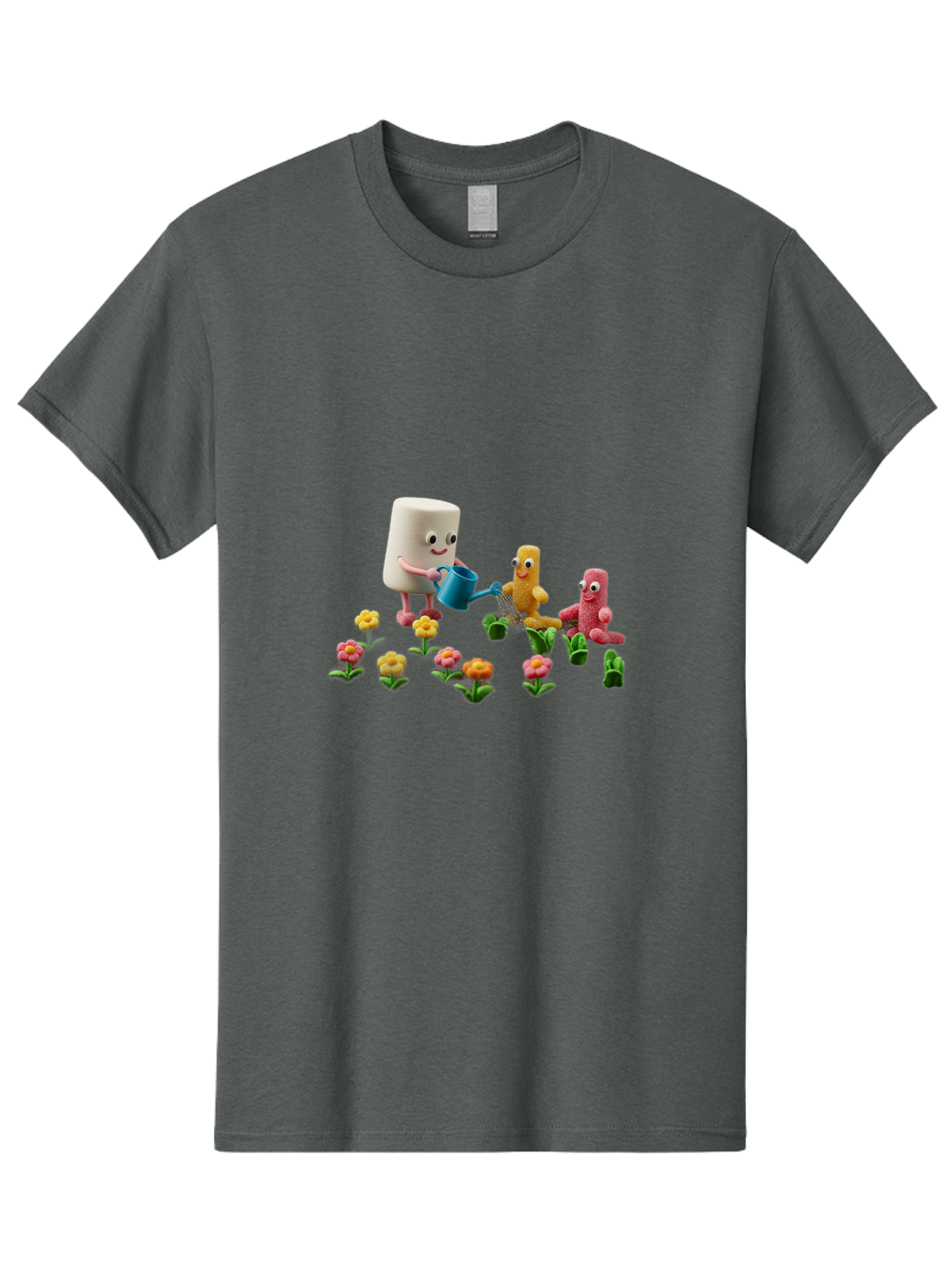 Band-Aid-Characters-Gardening Men'S Graphic Tee, 100% Cotton, Comfortable Casual Summer Wear, Machine Washable, Vintage Camera, Old Camera, Antique Camera, Black Camera, Classic Photography, Photography Equipment, Nostalgic Device, Bal750