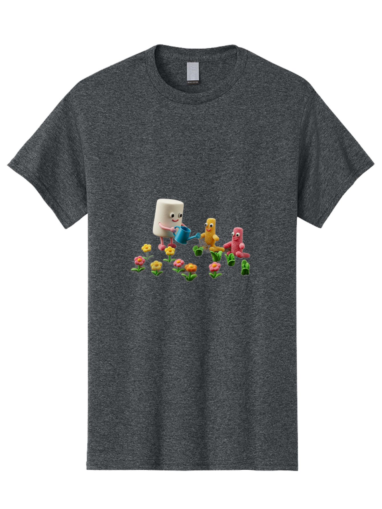 Band-Aid-Characters-Gardening Men'S Graphic Tee, 100% Cotton, Comfortable Casual Summer Wear, Machine Washable, Vintage Camera, Old Camera, Antique Camera, Black Camera, Classic Photography, Photography Equipment, Nostalgic Device, Bal750
