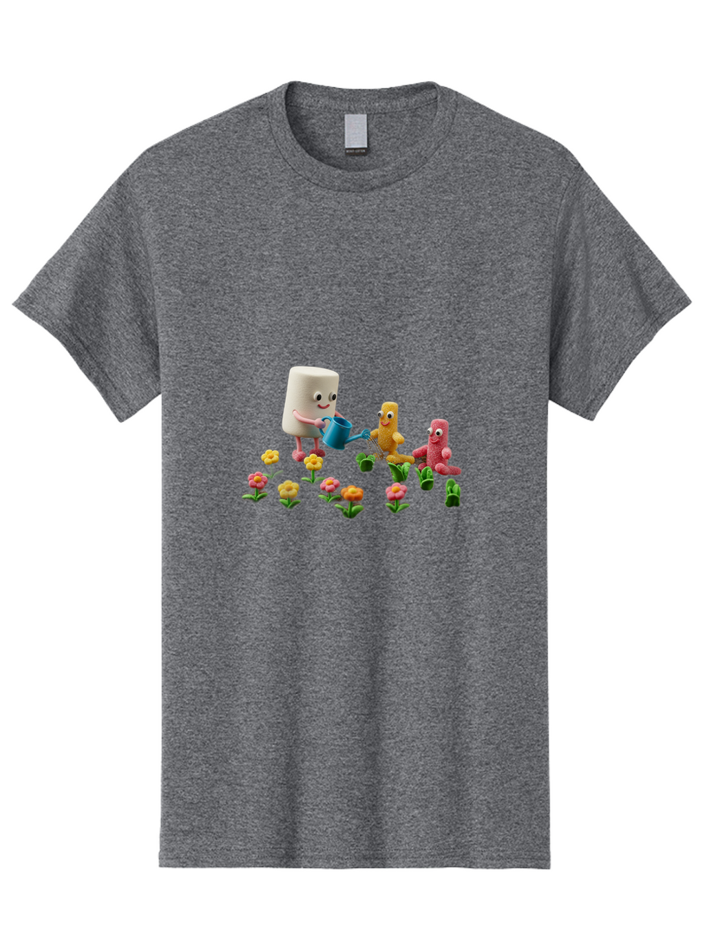 Band-Aid-Characters-Gardening Men'S Graphic Tee, 100% Cotton, Comfortable Casual Summer Wear, Machine Washable, Vintage Camera, Old Camera, Antique Camera, Black Camera, Classic Photography, Photography Equipment, Nostalgic Device, Bal750