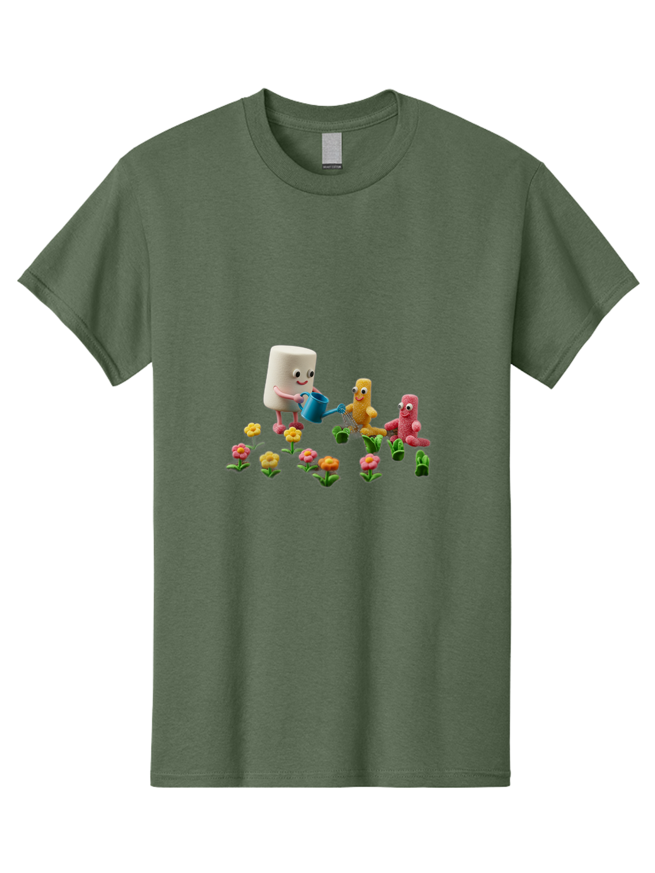 Band-Aid-Characters-Gardening Men'S Graphic Tee, 100% Cotton, Comfortable Casual Summer Wear, Machine Washable, Vintage Camera, Old Camera, Antique Camera, Black Camera, Classic Photography, Photography Equipment, Nostalgic Device, Bal750