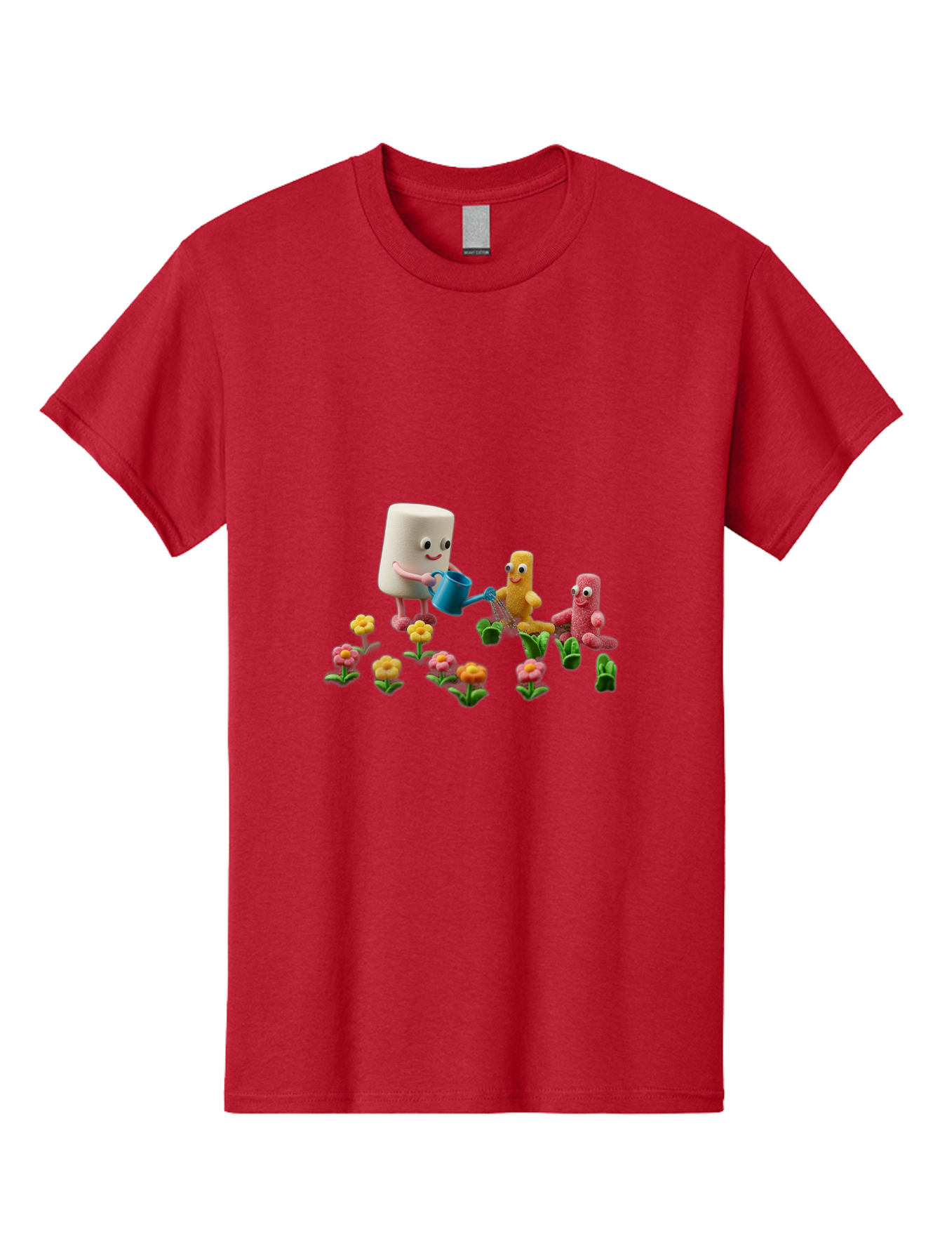 Band-Aid-Characters-Gardening Men'S Graphic Tee, 100% Cotton, Comfortable Casual Summer Wear, Machine Washable, Vintage Camera, Old Camera, Antique Camera, Black Camera, Classic Photography, Photography Equipment, Nostalgic Device, Bal750