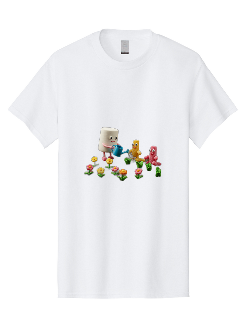 Band-Aid-Characters-Gardening Men'S Graphic Tee, 100% Cotton, Comfortable Casual Summer Wear, Machine Washable, Vintage Camera, Old Camera, Antique Camera, Black Camera, Classic Photography, Photography Equipment, Nostalgic Device, Bal750