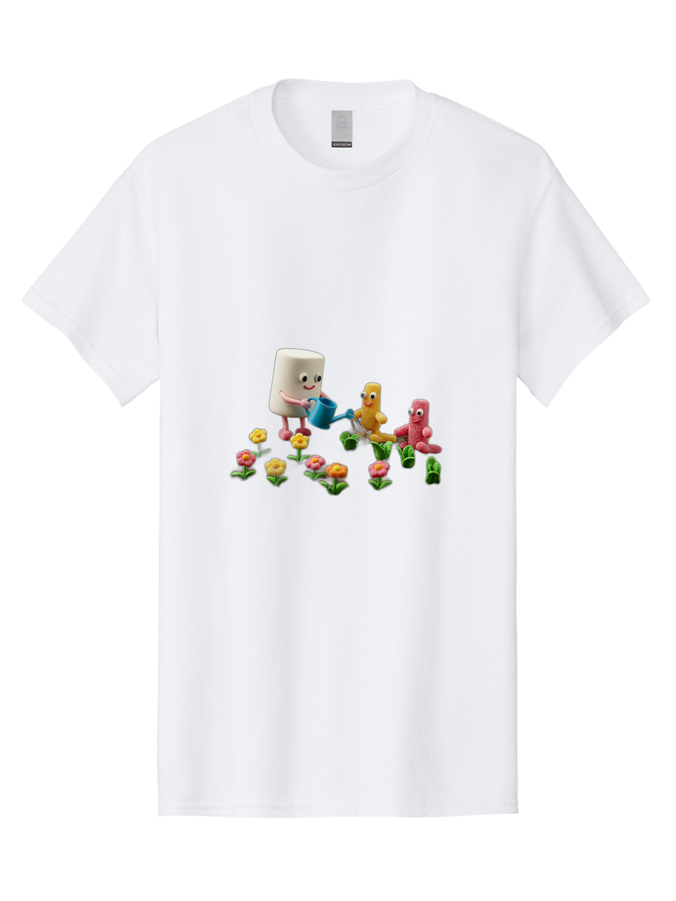 Band-Aid-Characters-Gardening Men'S Graphic Tee, 100% Cotton, Comfortable Casual Summer Wear, Machine Washable, Vintage Camera, Old Camera, Antique Camera, Black Camera, Classic Photography, Photography Equipment, Nostalgic Device, Bal750