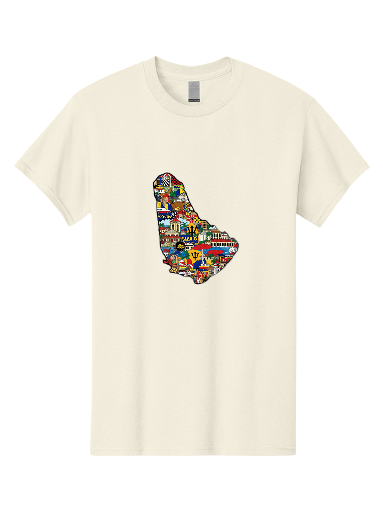 Barbados-Collage Men'S Graphic Tee, 100% Cotton, Comfortable Casual Summer Wear, Machine Washable, Vintage Camera, Old Camera, Antique Camera, Black Camera, Classic Photography, Photography Equipment, Nostalgic Device, Film Camera, Camera Art Bal752