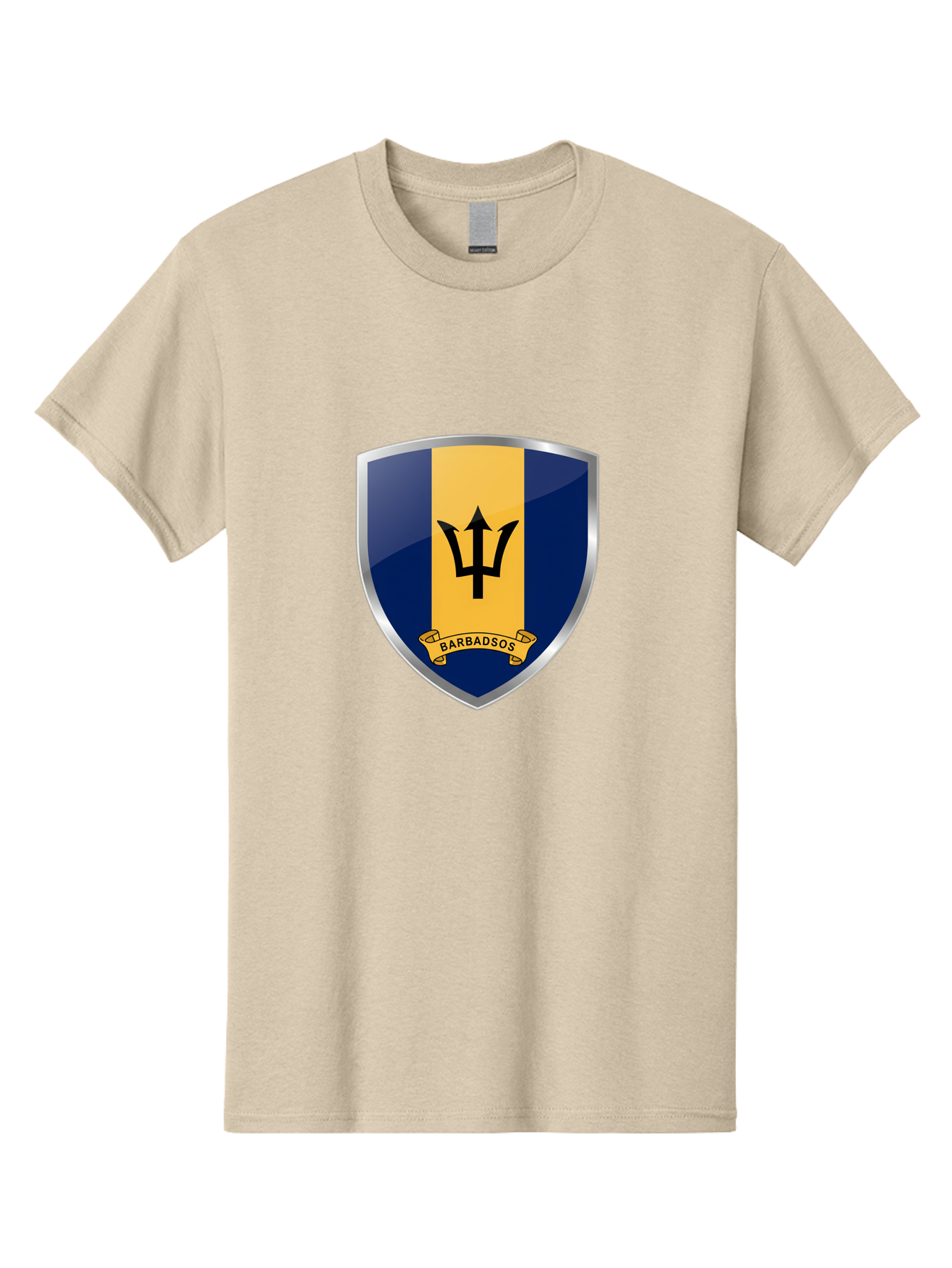 Barbados-Crest Men'S Graphic Tee, 100% Cotton, Comfortable Casual Summer Wear, Machine Washable, Vintage Camera, Old Camera, Antique Camera, Black Camera, Classic Photography, Photography Equipment, Nostalgic Device, Film Camera, Camera Art Bal753