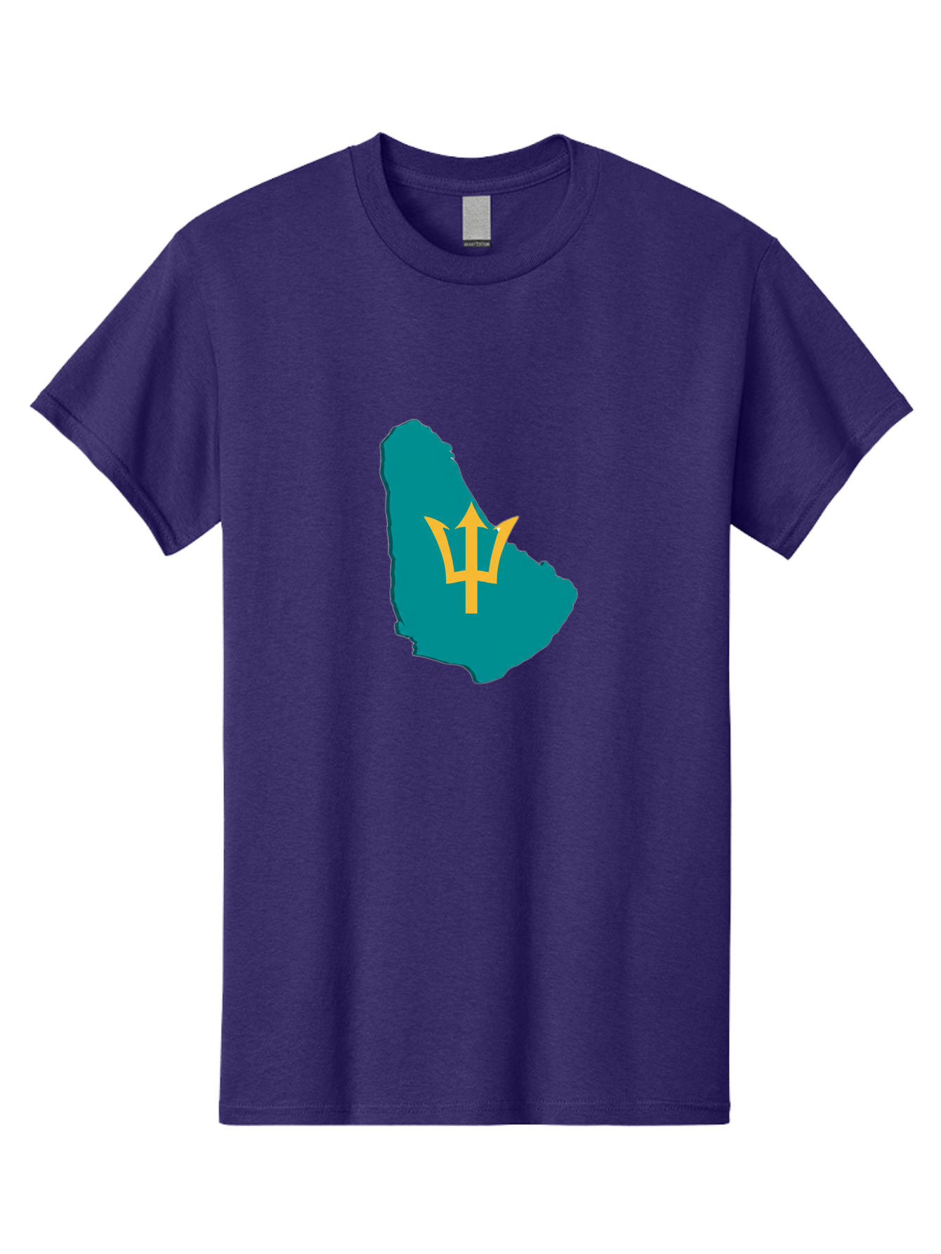 Barbados-Trident Men'S Graphic Tee, 100% Cotton, Comfortable Casual Summer Wear, Machine Washable, Vintage Camera, Old Camera, Antique Camera, Black Camera, Classic Photography, Photography Equipment, Nostalgic Device, Film Camera, Camera Art Bal754