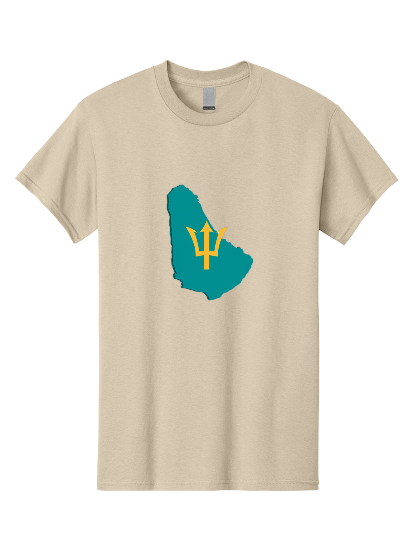 Barbados-Trident Men'S Graphic Tee, 100% Cotton, Comfortable Casual Summer Wear, Machine Washable, Vintage Camera, Old Camera, Antique Camera, Black Camera, Classic Photography, Photography Equipment, Nostalgic Device, Film Camera, Camera Art Bal754