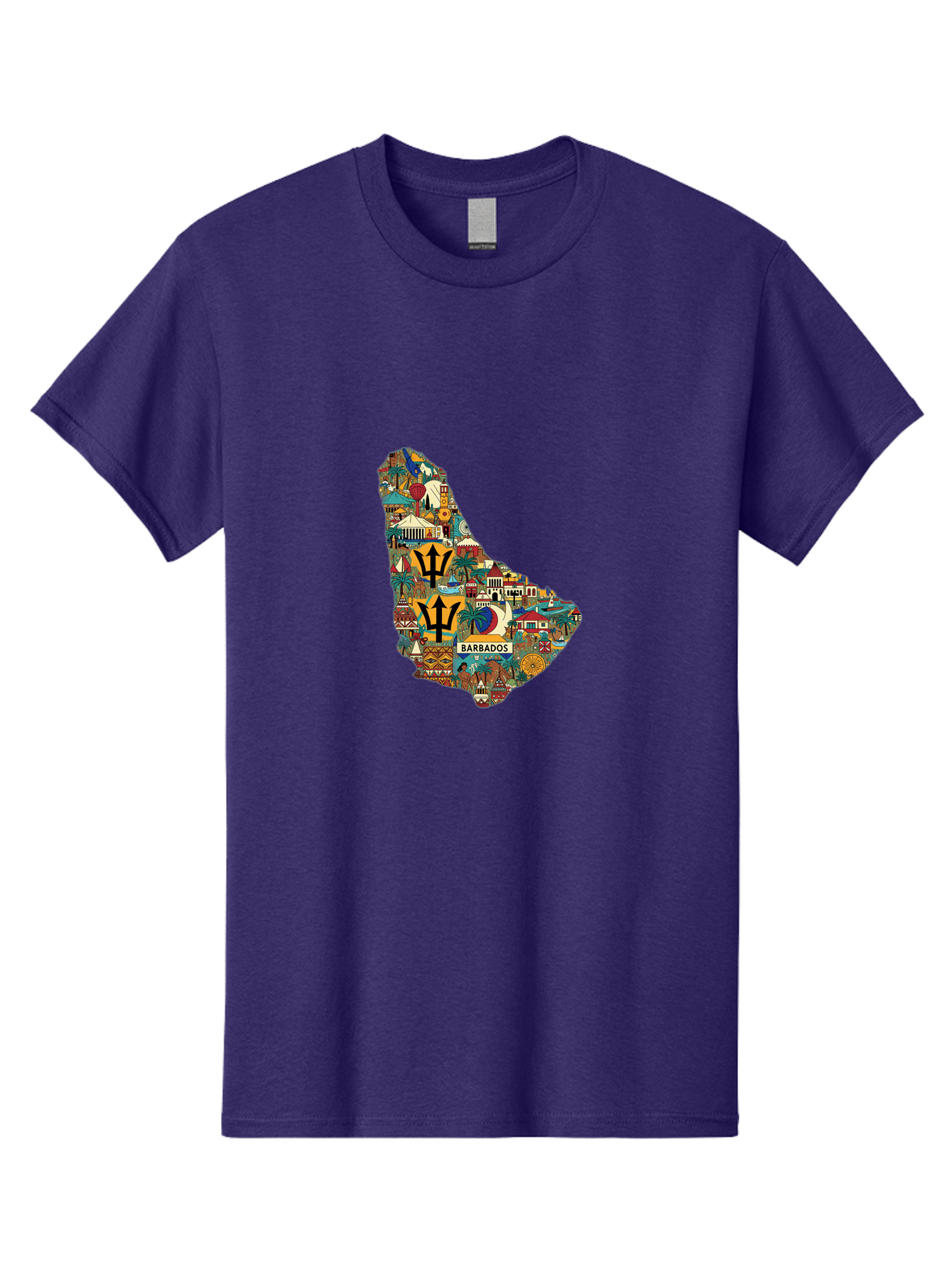 Barbados Men'S Graphic Tee, 100% Cotton, Comfortable Casual Summer Wear, Machine Washable, Vintage Camera, Old Camera, Antique Camera, Black Camera, Classic Photography, Photography Equipment, Nostalgic Device, Film Camera, Camera Art Bal755