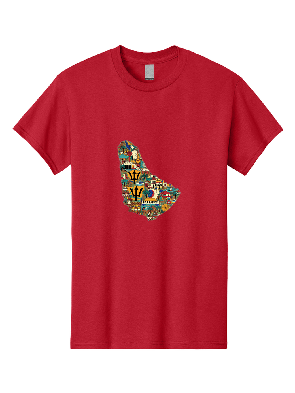 Barbados Men'S Graphic Tee, 100% Cotton, Comfortable Casual Summer Wear, Machine Washable, Vintage Camera, Old Camera, Antique Camera, Black Camera, Classic Photography, Photography Equipment, Nostalgic Device, Film Camera, Camera Art Bal755