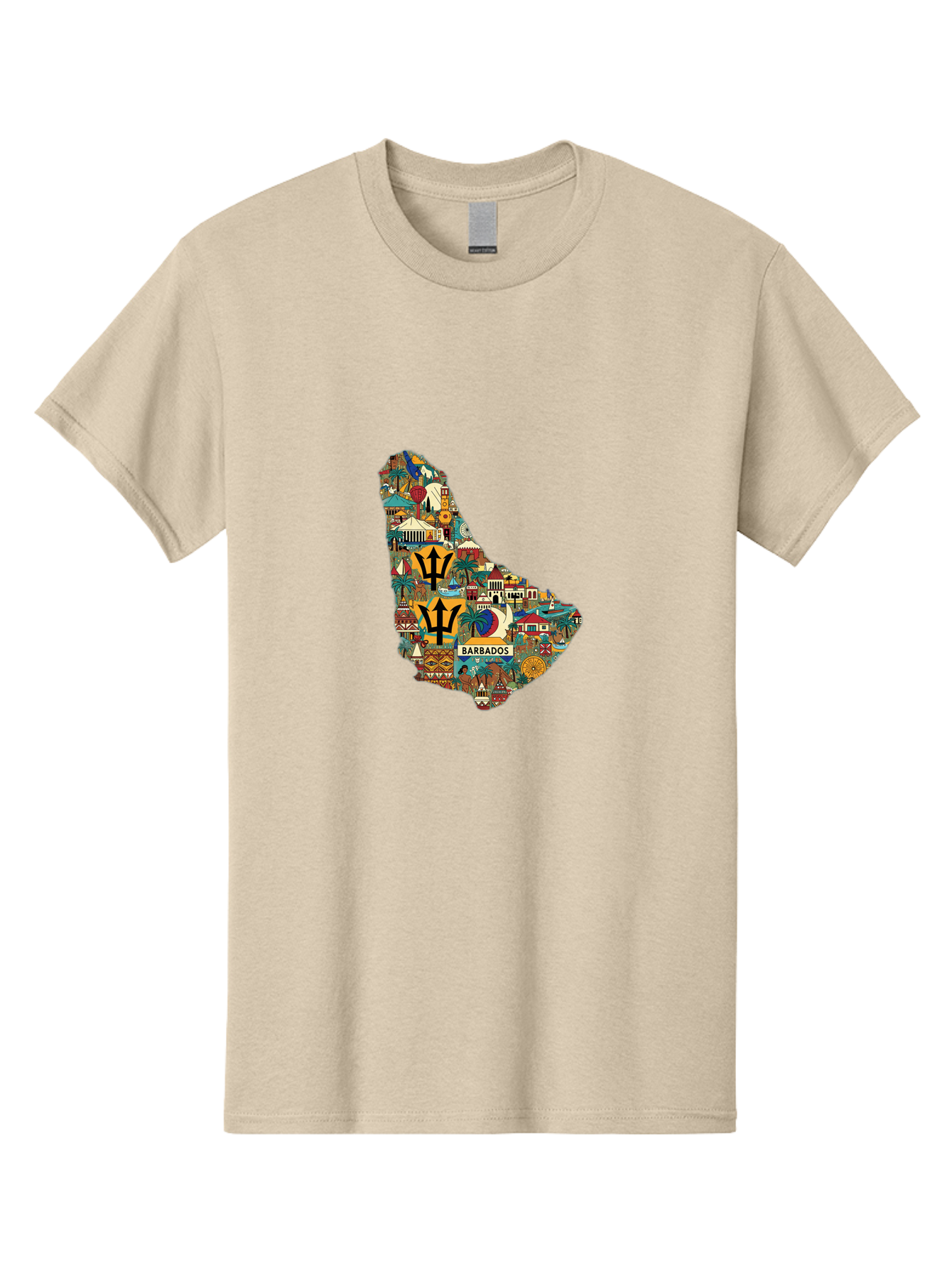 Barbados Men'S Graphic Tee, 100% Cotton, Comfortable Casual Summer Wear, Machine Washable, Vintage Camera, Old Camera, Antique Camera, Black Camera, Classic Photography, Photography Equipment, Nostalgic Device, Film Camera, Camera Art Bal755