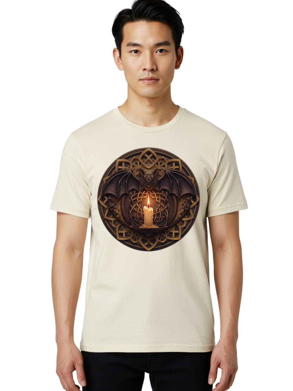 Bat-And-Candle Men'S Graphic Tee, 100% Cotton, Comfortable Casual Summer Wear, Machine Washable, Vintage Camera, Old Camera, Antique Camera, Black Camera, Classic Photography, Photography Equipment, Nostalgic Device, Film Camera, Camera Art Bal759