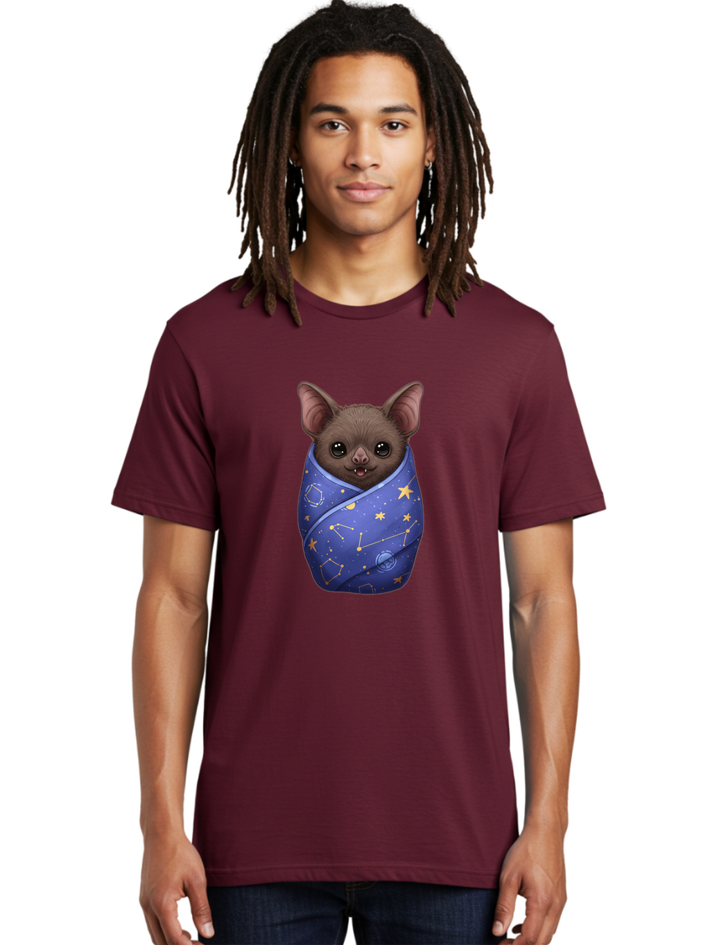 Bat-Constellation-Baby-Blanket Men'S Graphic Tee, 100% Cotton, Comfortable Casual Summer Wear, Machine Washable, Vintage Camera, Old Camera, Antique Camera, Black Camera, Classic Photography, Photography Equipment, Nostalgic Device, Bal760