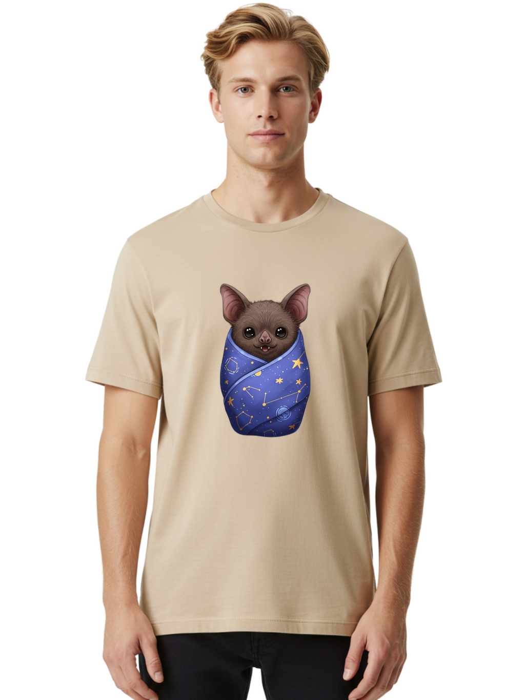 Bat-Constellation-Baby-Blanket Men'S Graphic Tee, 100% Cotton, Comfortable Casual Summer Wear, Machine Washable, Vintage Camera, Old Camera, Antique Camera, Black Camera, Classic Photography, Photography Equipment, Nostalgic Device, Bal760