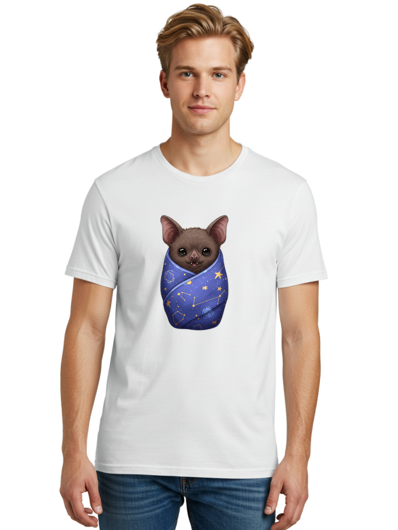 Bat-Constellation-Baby-Blanket Men'S Graphic Tee, 100% Cotton, Comfortable Casual Summer Wear, Machine Washable, Vintage Camera, Old Camera, Antique Camera, Black Camera, Classic Photography, Photography Equipment, Nostalgic Device, Bal760