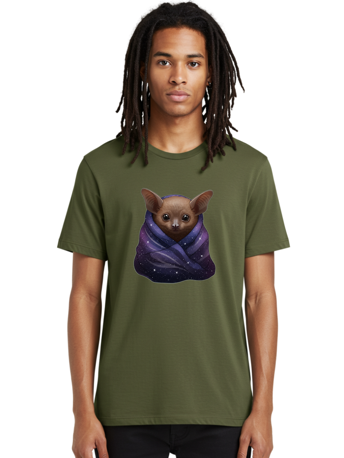 Bat-In-A-Starry-Blanket Men'S Graphic Tee, 100% Cotton, Comfortable Casual Summer Wear, Machine Washable, Vintage Camera, Old Camera, Antique Camera, Black Camera, Classic Photography, Photography Equipment, Nostalgic Device, Film Camera, Bal762