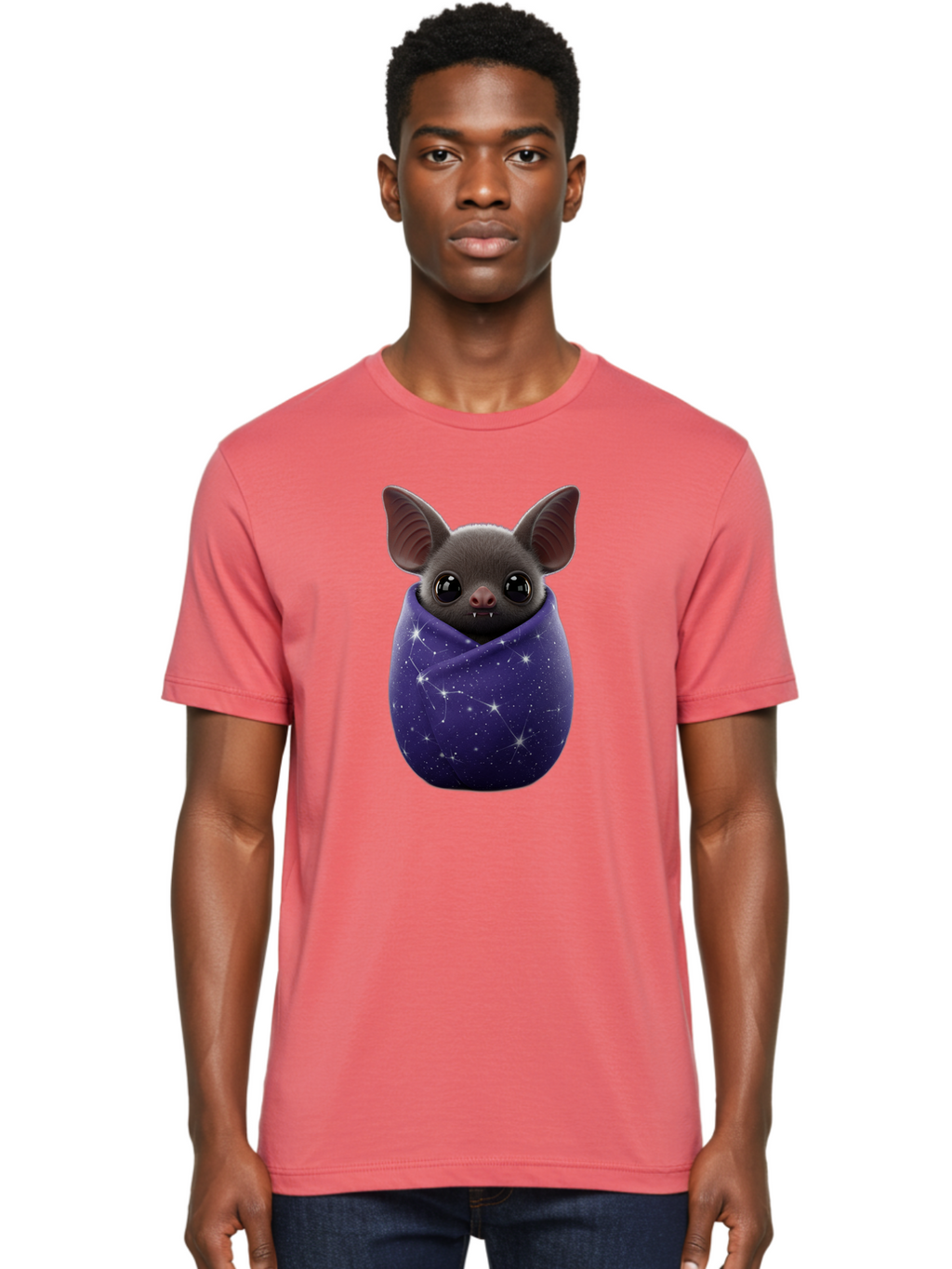 Bat-In-Purple-Cocoon Men'S Graphic Tee, 100% Cotton, Comfortable Casual Summer Wear, Machine Washable, Vintage Camera, Old Camera, Antique Camera, Black Camera, Classic Photography, Photography Equipment, Nostalgic Device, Film Camera, Bal764