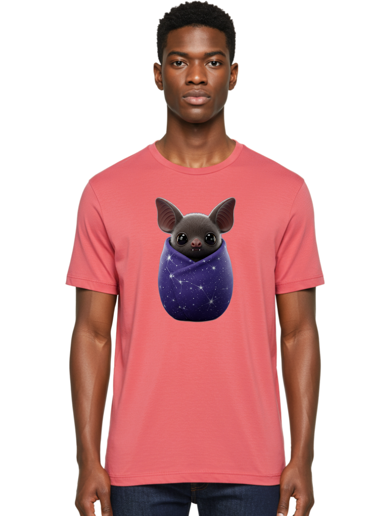 Bat-In-Purple-Cocoon Men'S Graphic Tee, 100% Cotton, Comfortable Casual Summer Wear, Machine Washable, Vintage Camera, Old Camera, Antique Camera, Black Camera, Classic Photography, Photography Equipment, Nostalgic Device, Film Camera, Bal764