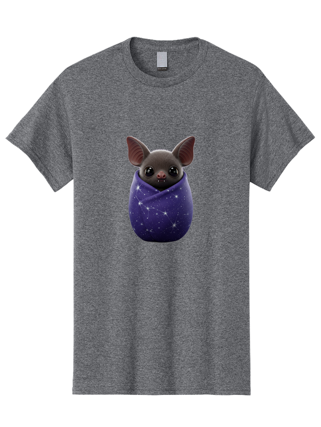 Bat-In-Purple-Cocoon Men'S Graphic Tee, 100% Cotton, Comfortable Casual Summer Wear, Machine Washable, Vintage Camera, Old Camera, Antique Camera, Black Camera, Classic Photography, Photography Equipment, Nostalgic Device, Film Camera, Bal764