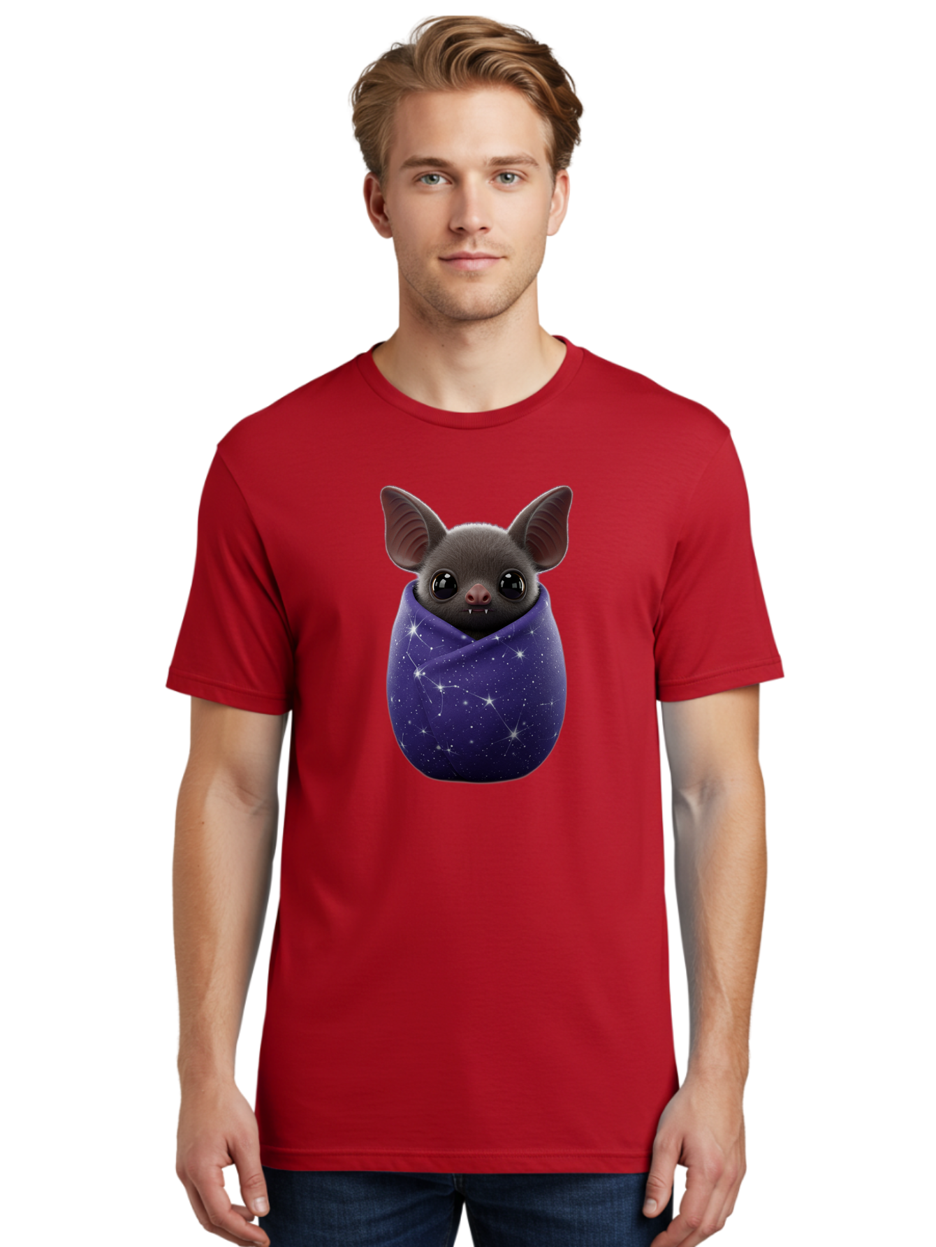 Bat-In-Purple-Cocoon Men'S Graphic Tee, 100% Cotton, Comfortable Casual Summer Wear, Machine Washable, Vintage Camera, Old Camera, Antique Camera, Black Camera, Classic Photography, Photography Equipment, Nostalgic Device, Film Camera, Bal764