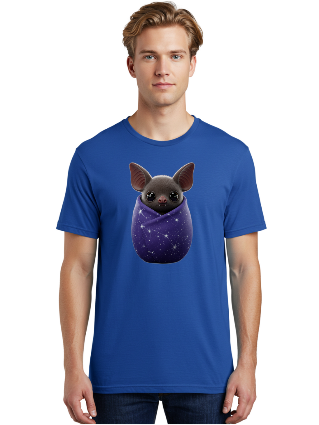 Bat-In-Purple-Cocoon Men'S Graphic Tee, 100% Cotton, Comfortable Casual Summer Wear, Machine Washable, Vintage Camera, Old Camera, Antique Camera, Black Camera, Classic Photography, Photography Equipment, Nostalgic Device, Film Camera, Bal764